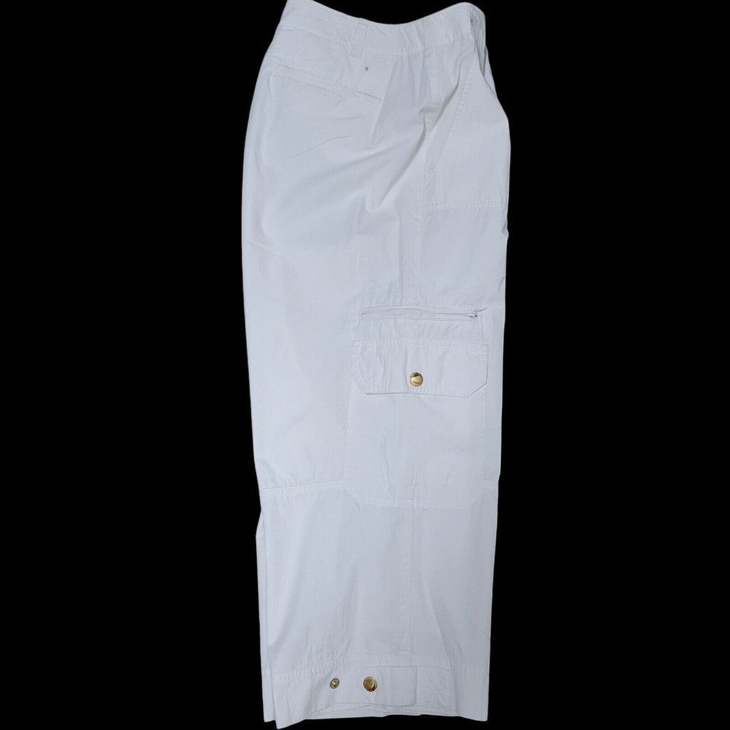 Lauren Ralph Lauren Lauren Ralph Lauren Cargo Capri Pants Size 12 Women's Beige Size 34" / US 12 / IT 48 - 7 Thumbnail