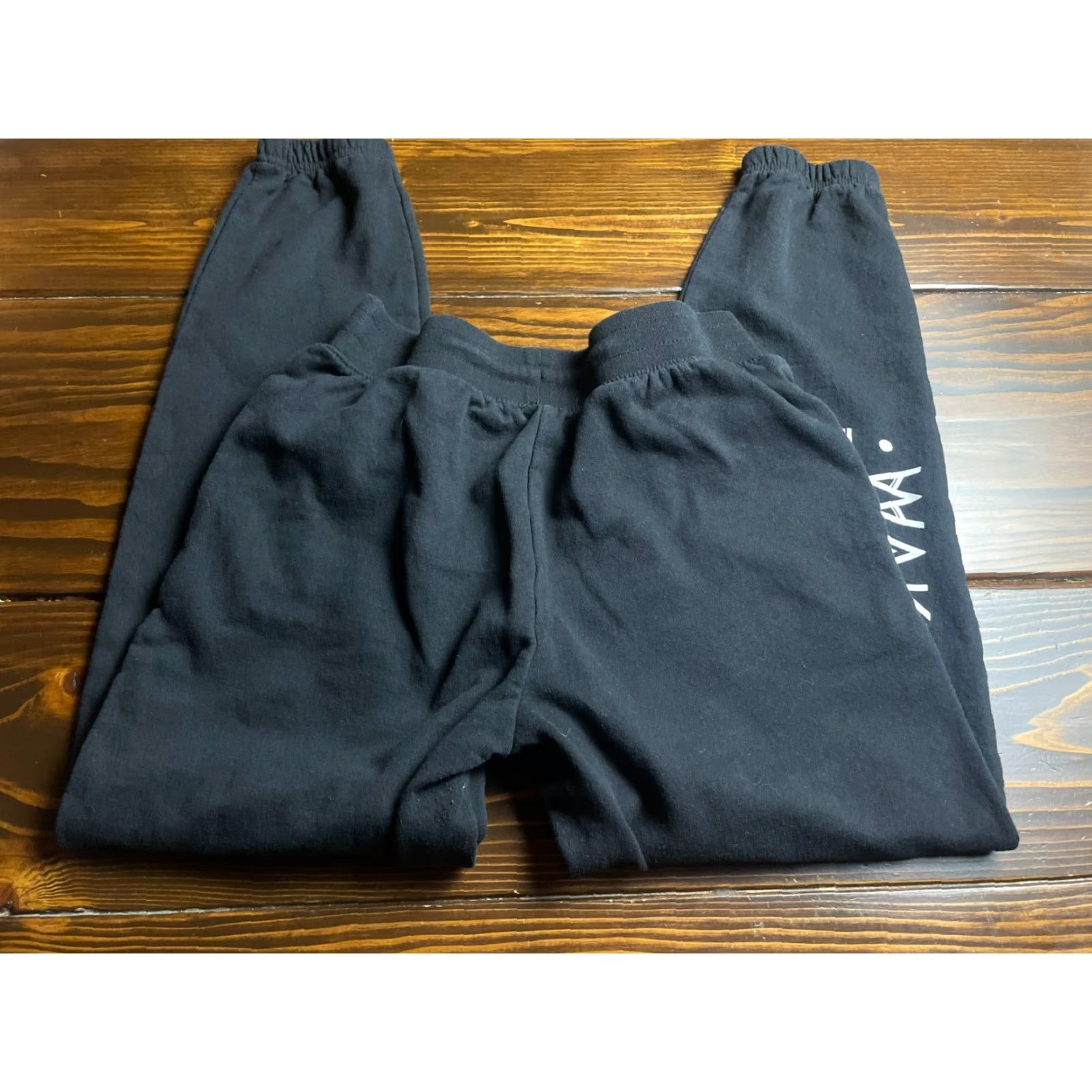 Vintage Marvel Pants Women's Size Medium Black Jogger Wakanda Forever Black Panther Size 27" / US 4 / IT 40 - 2 Thumbnail
