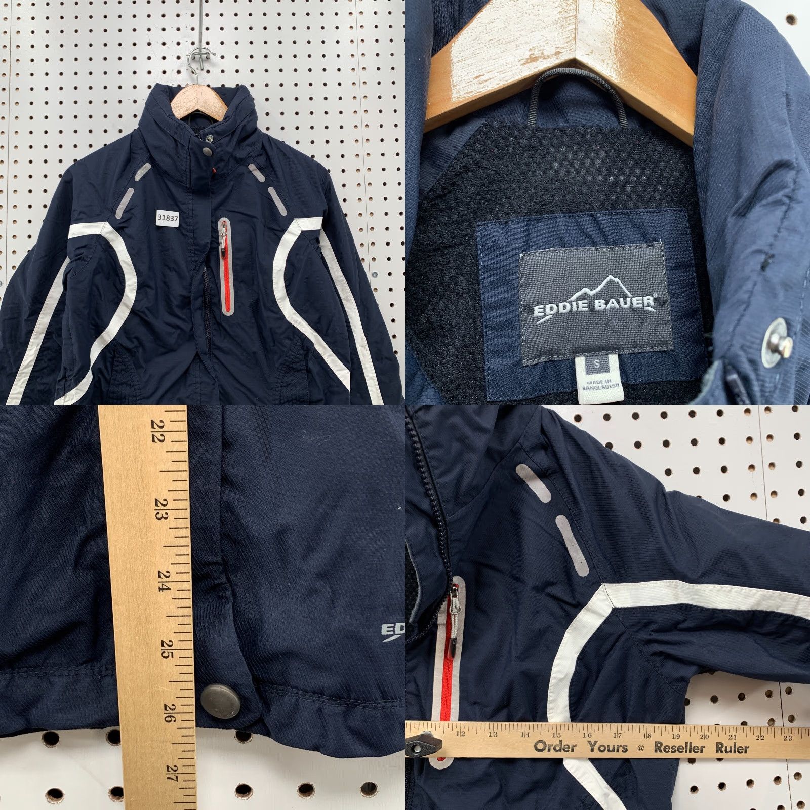 Eddie Bauer Eddie Bauer Jacket Womens Small Navy Blue SKi SNow Reflective Puffer Ski Size S / US 4 / IT 40 - 8 Thumbnail