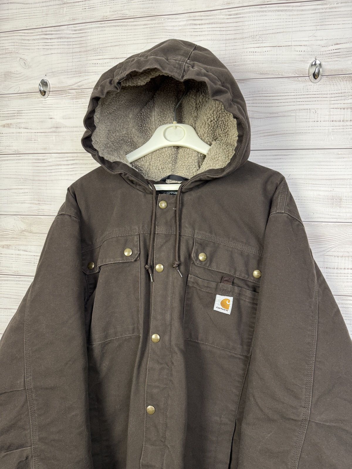 Carhartt Vintage Carhartt Parka Jacket Y2K Size L Size US XL / EU 56 / 4 - 12 Thumbnail