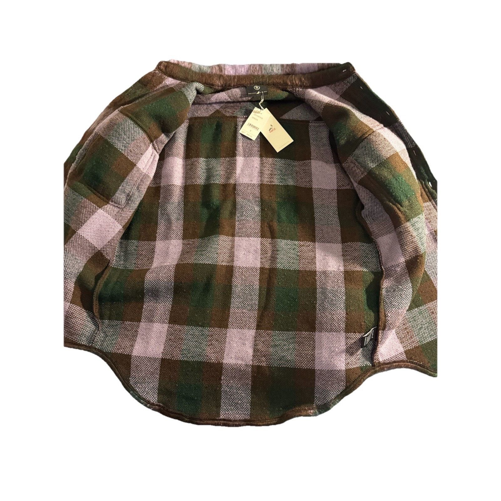 Staple STAPLE CYPRESS BRUSHED CHECK FLANNEL SHIRT SIZE S Size US S / EU 44-46 / 1 - 8 Thumbnail