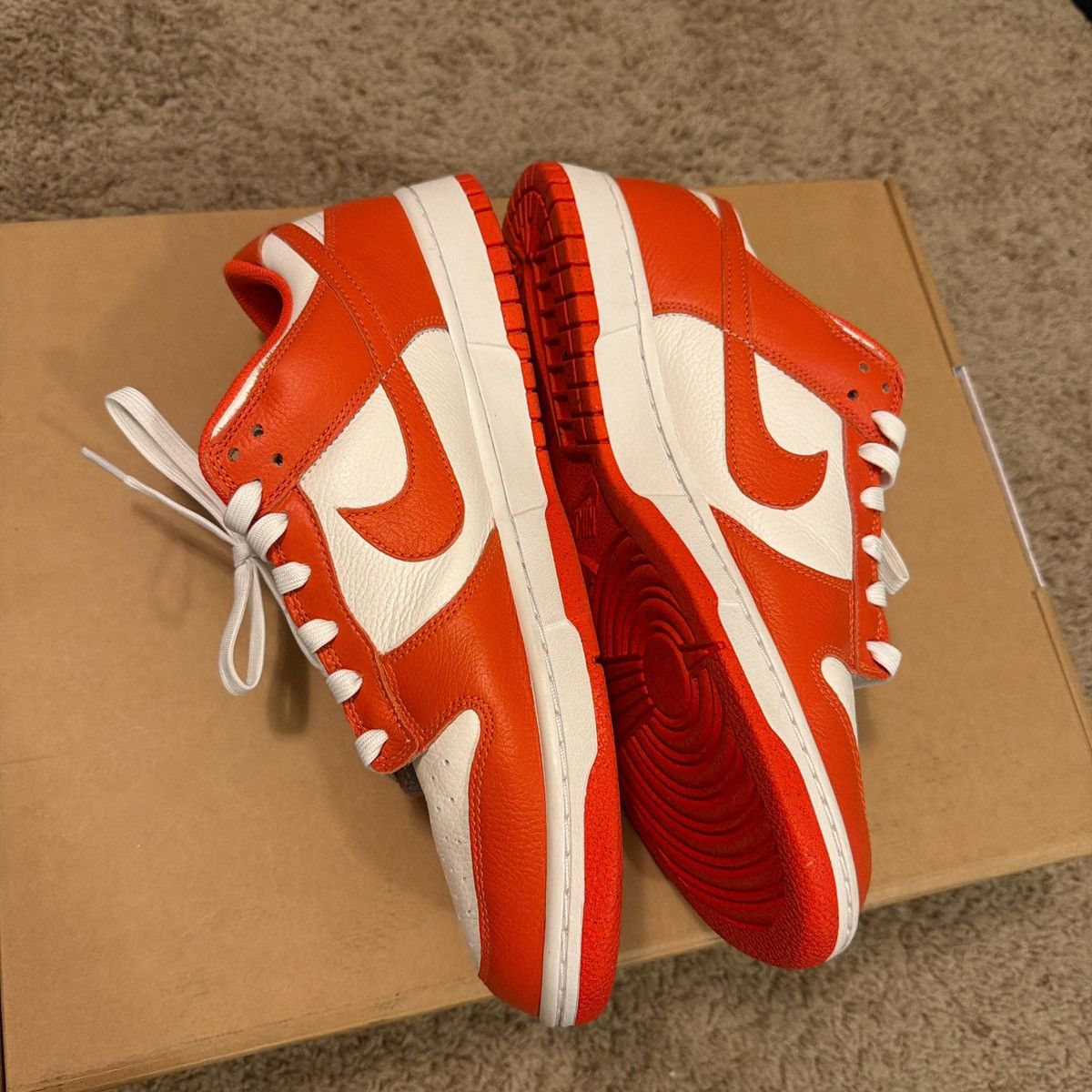 Nike Nike Dunk low Orange Size US 12 / EU 45 - 3 Thumbnail