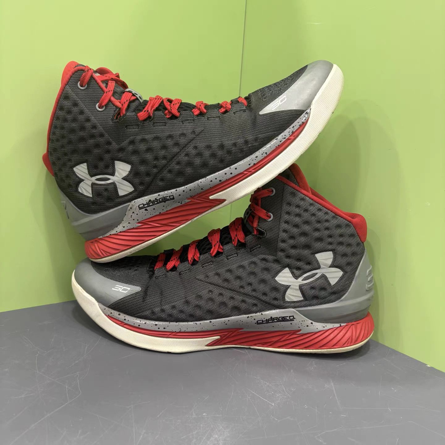 Under Armour Under Armour Curry 1 Basketball Shoes K15 Size US 11 / EU 44 - 4 Thumbnail