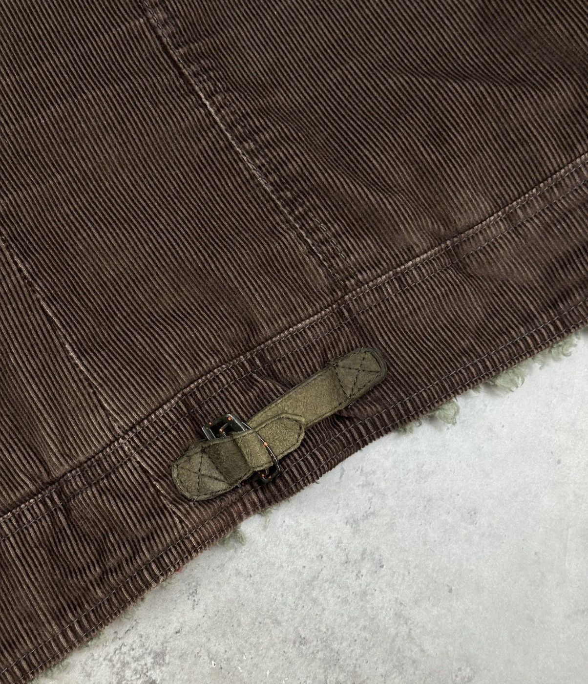 Diesel Vintage DIESEL Corduroy Sherpa Trucker Jacket XL Y2K Size US XL / EU 56 / 4 - 7 Thumbnail