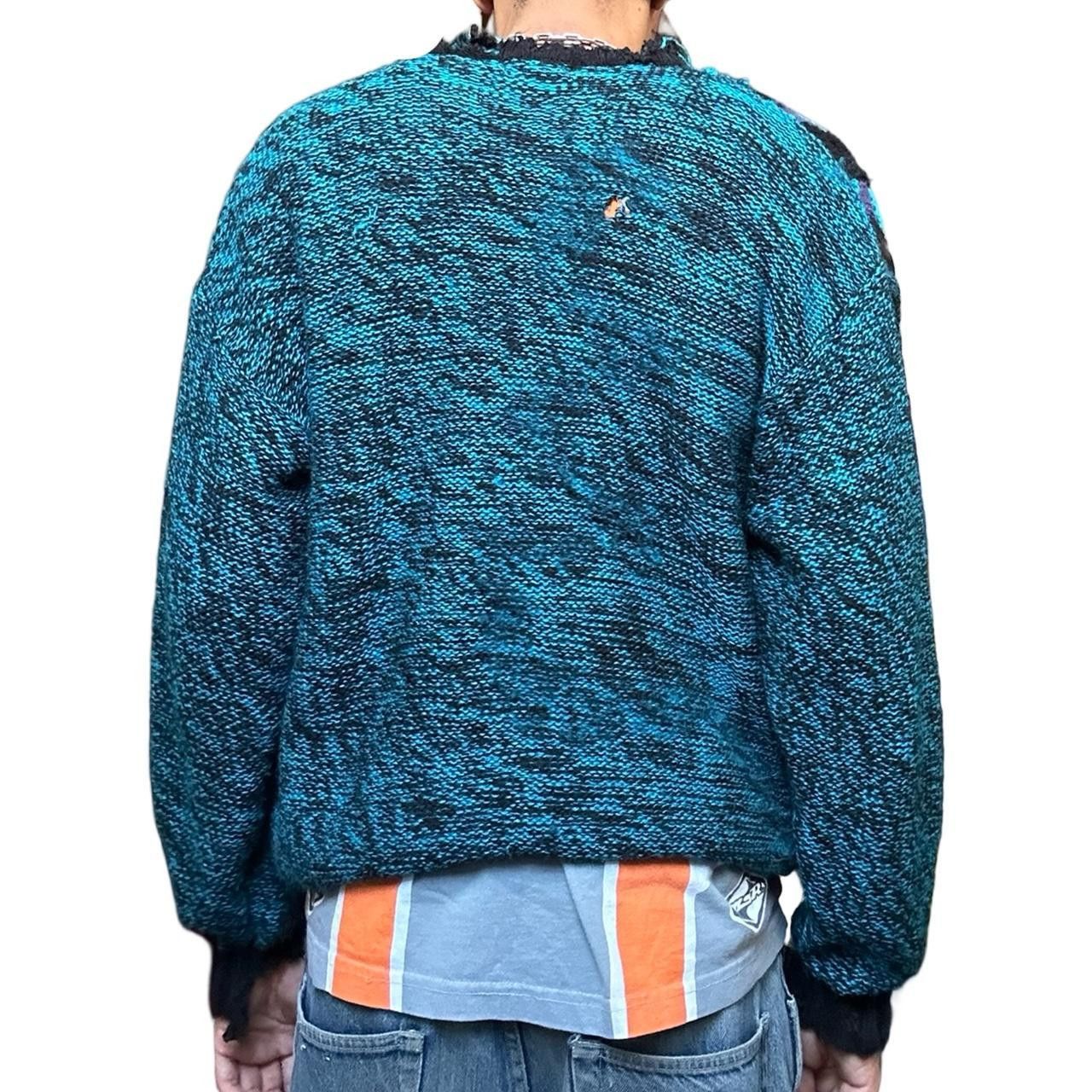 Other Vintage Cattivo Coogie Style Black Grunge Sweater - Medium Size US M / EU 48-50 / 2 - 3 Thumbnail