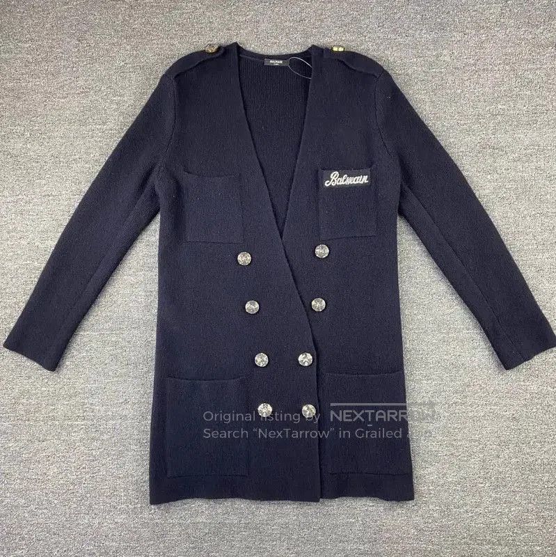 Balmain Balmain Black Wool Women's Sweater . Size S / US 4 / IT 40 - 1 Thumbnail