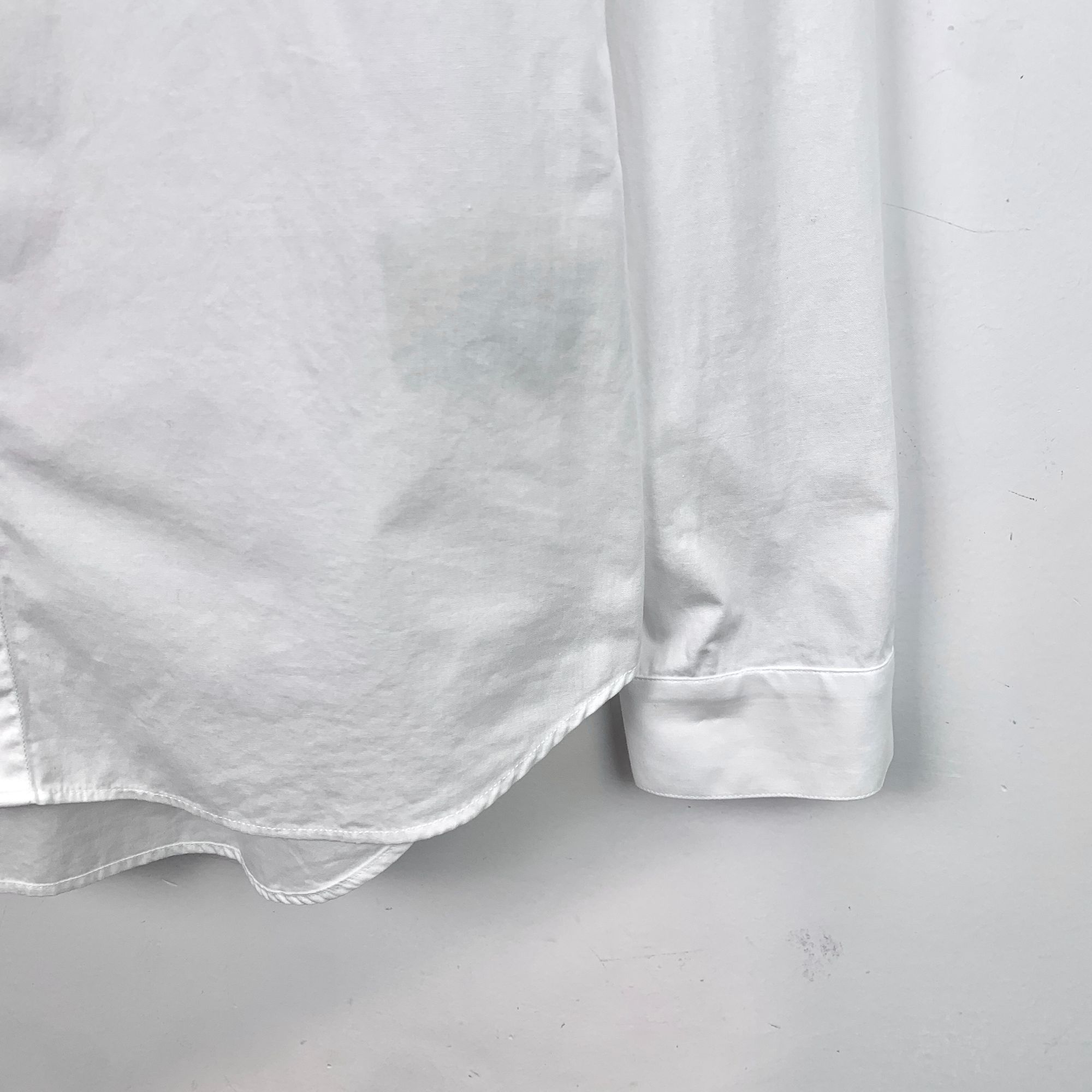 Dior Dior White Graffiti-Print Cotton Button-Down Shirt Size US S / EU 44-46 / 1 - 4 Thumbnail