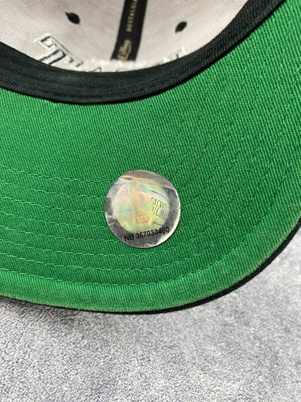Mitchell & Ness × NBA Miami heat custom cap Mitchell & ness hand made faded Size ONE SIZE - 7 Thumbnail