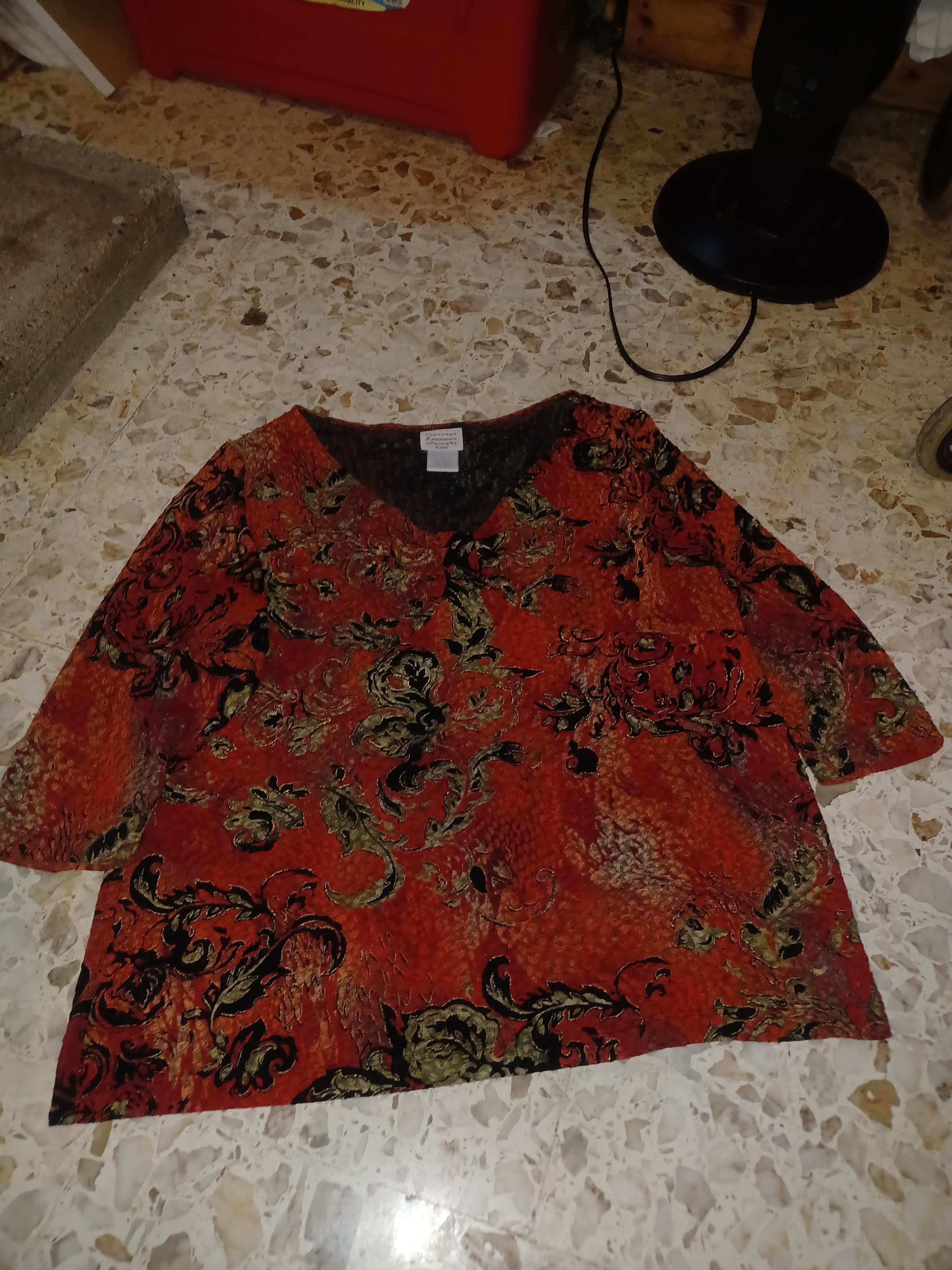 Other Renaissance Women's Blouse V-Neck XL Size XL / US 12-14 / IT 48-50 - 1 Thumbnail