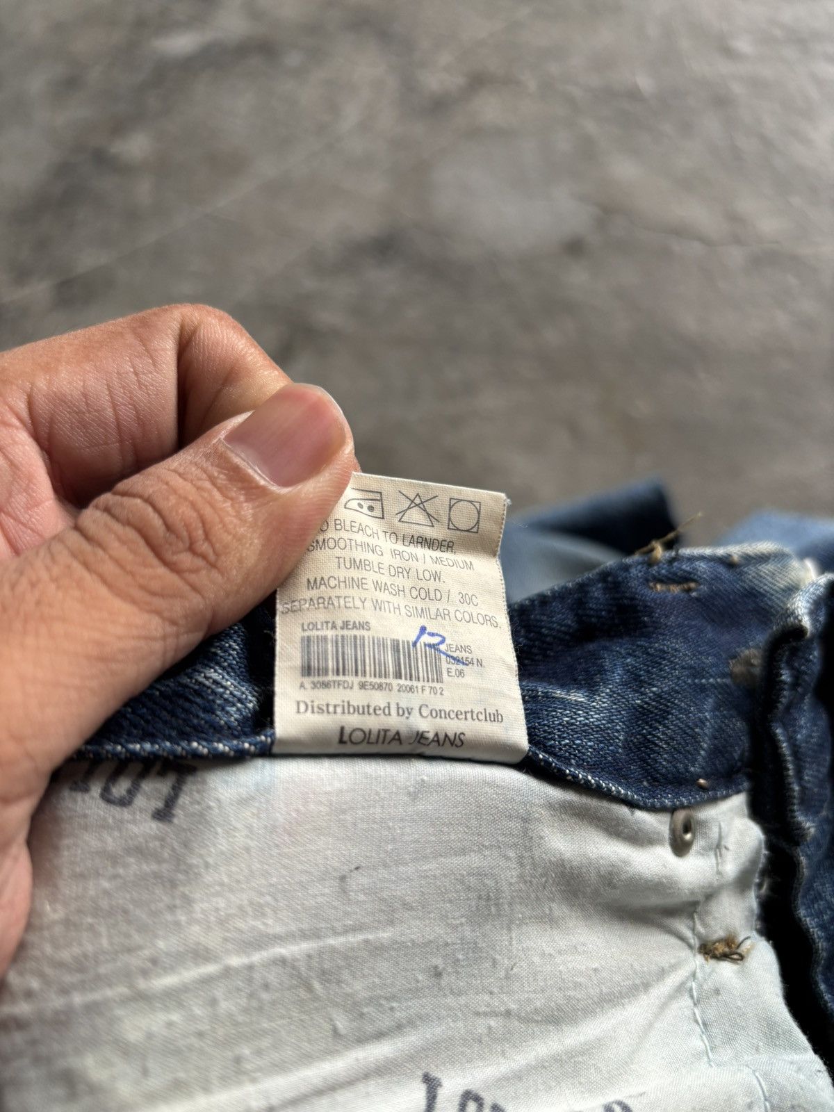 Japanese Brand y2k rusty lolita union jack japanese jeans distressed style Size US 32 / EU 48 - 10 Thumbnail