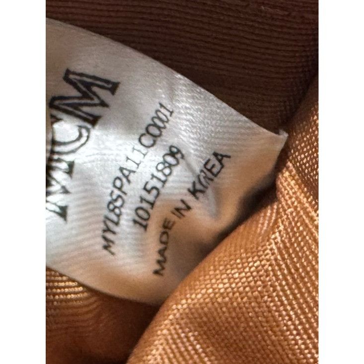 MCM MCM Tracy Crossbody Bag Visetos Cognac Size ONE SIZE - 8 Thumbnail