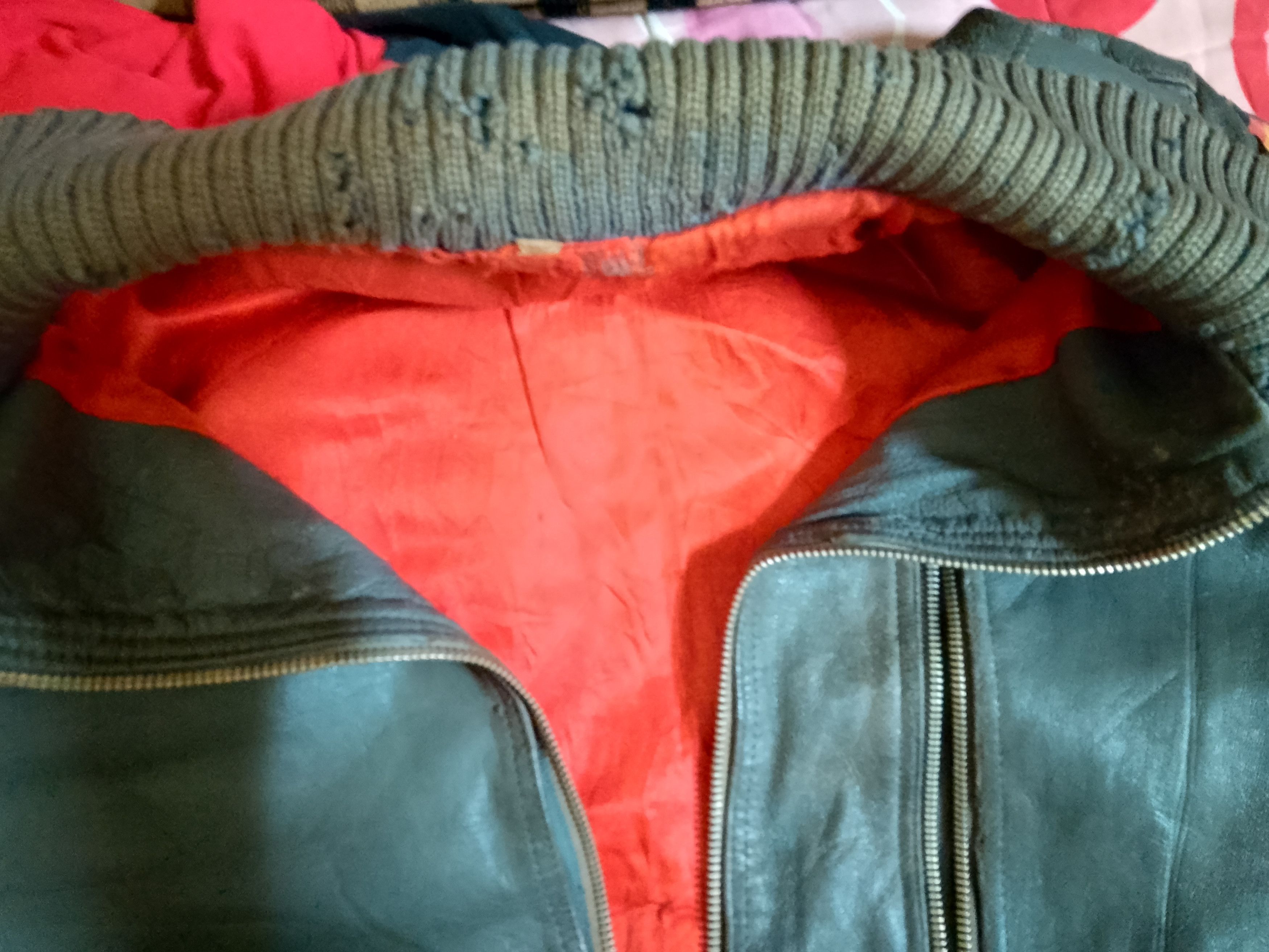Vintage Vintage 70s German military Flight Leather Jacket Size US M / EU 48-50 / 2 - 9 Thumbnail