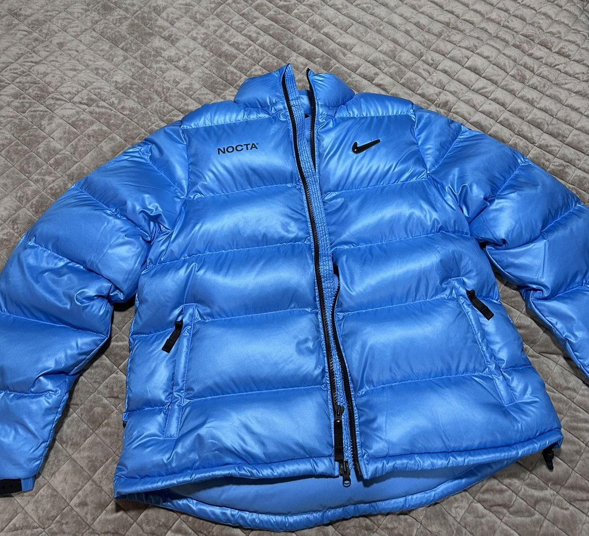 NOCTA × Nike Blue Nike Nocta Puffer Jacket Size US XL / EU 56 / 4 - 1 Thumbnail