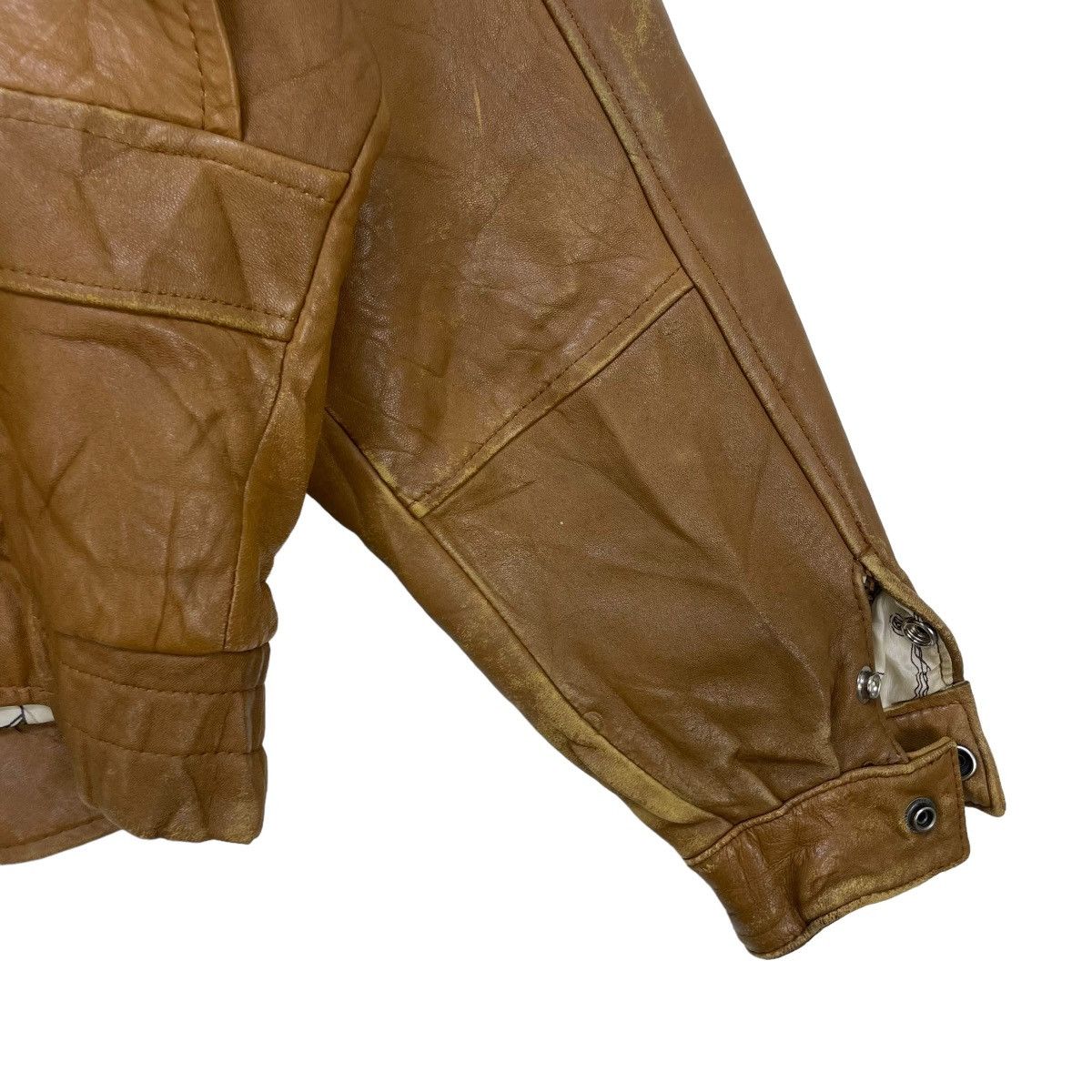 Aviator Nation × Vintage Japanese Brand Adler Leather MfG Style In Califonia Size US M / EU 48-50 / 2 - 10 Thumbnail