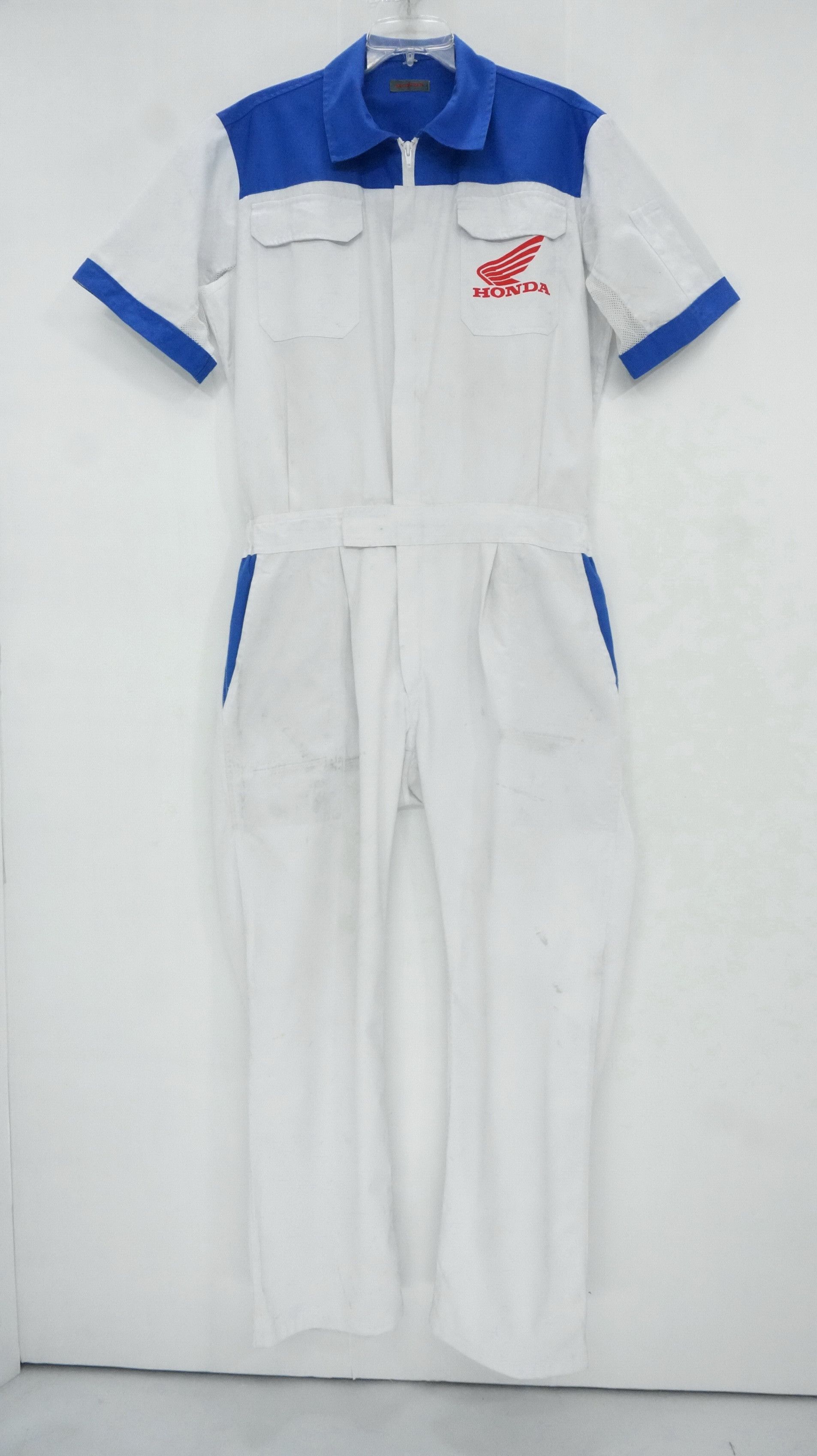 Japanese Brand Vintage HONDA Short Sleeve Coverall Size US 32 / EU 48 - 2 Thumbnail
