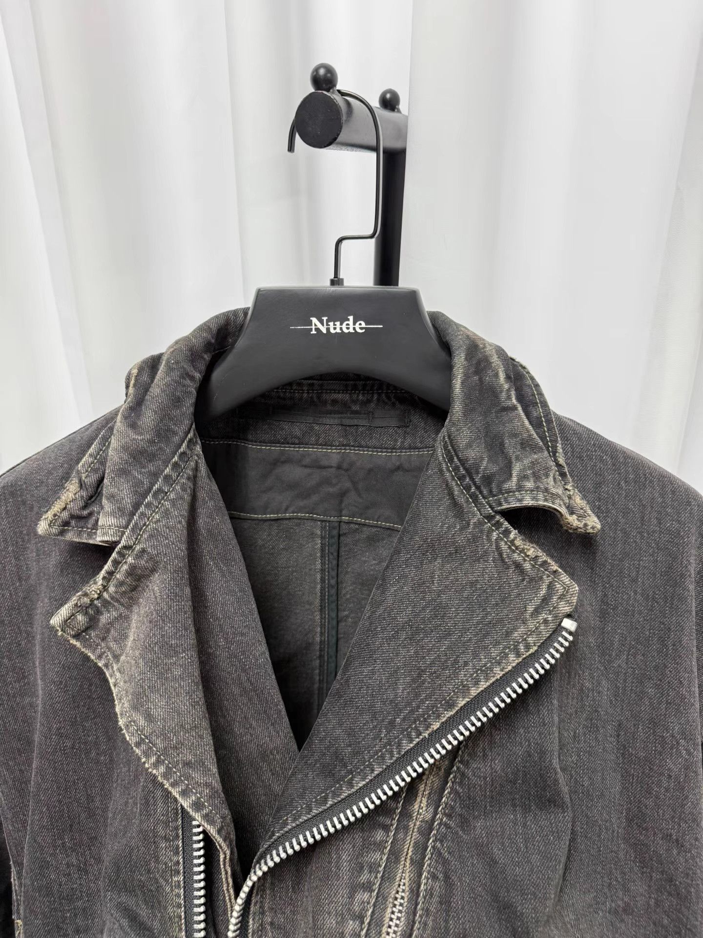 Julius Julius Distressed Washed Denim Jacket K20 Size US S / EU 44-46 / 1 - 6 Thumbnail