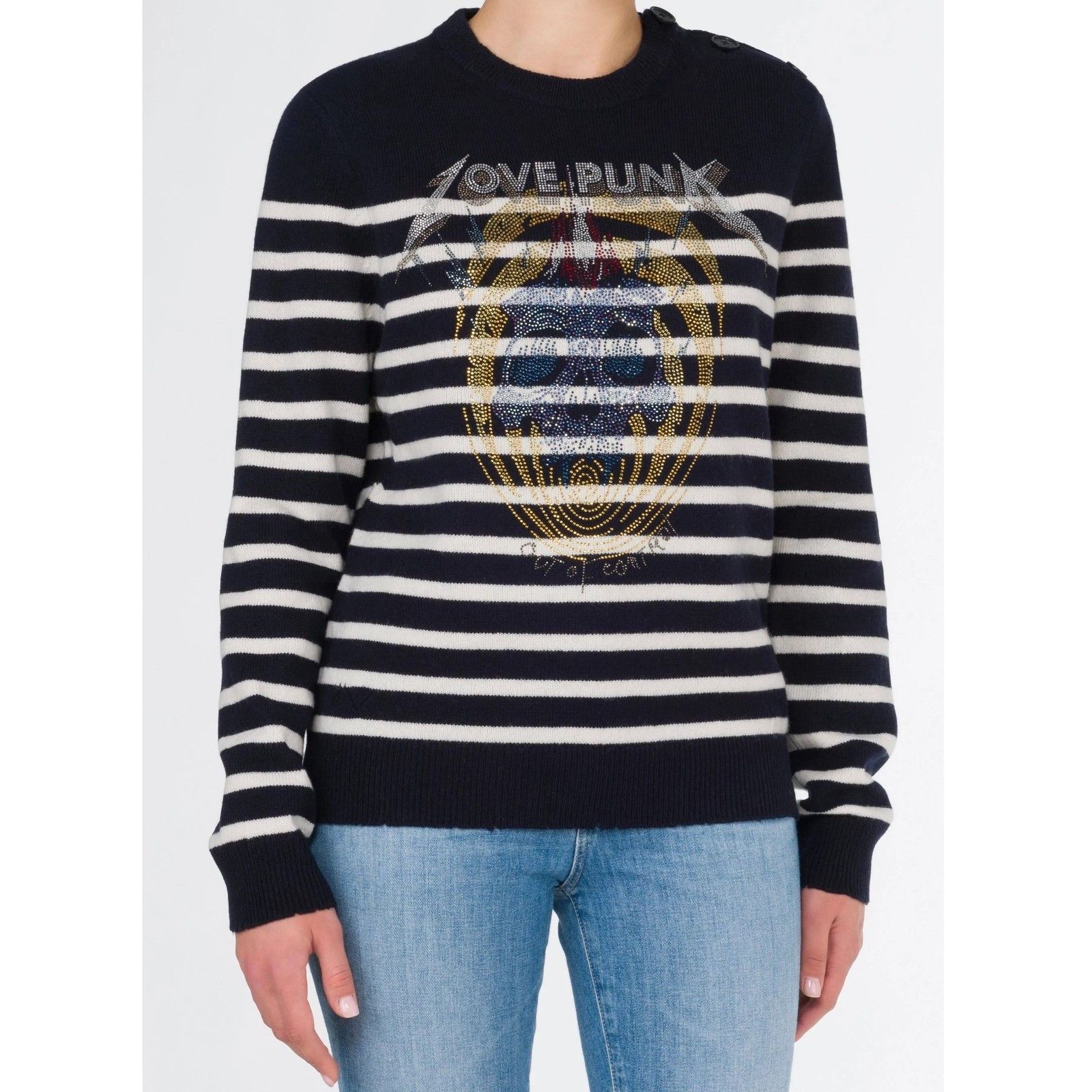 Zadig & Voltaire Jeremia MW Punk Sweater in size Small NWOT MSRP $298 Size S / US 4 / IT 40 - 4 Thumbnail