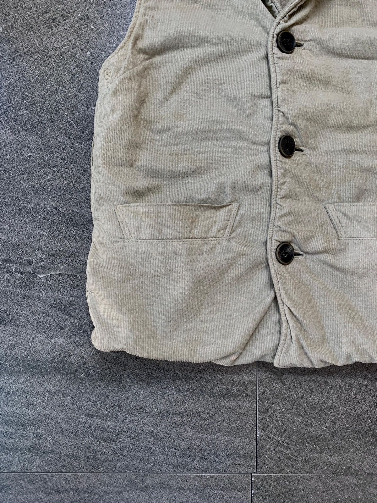 Kapital Puffer Corduroy Vest Size US XS / EU 42 / 0 - 4 Thumbnail