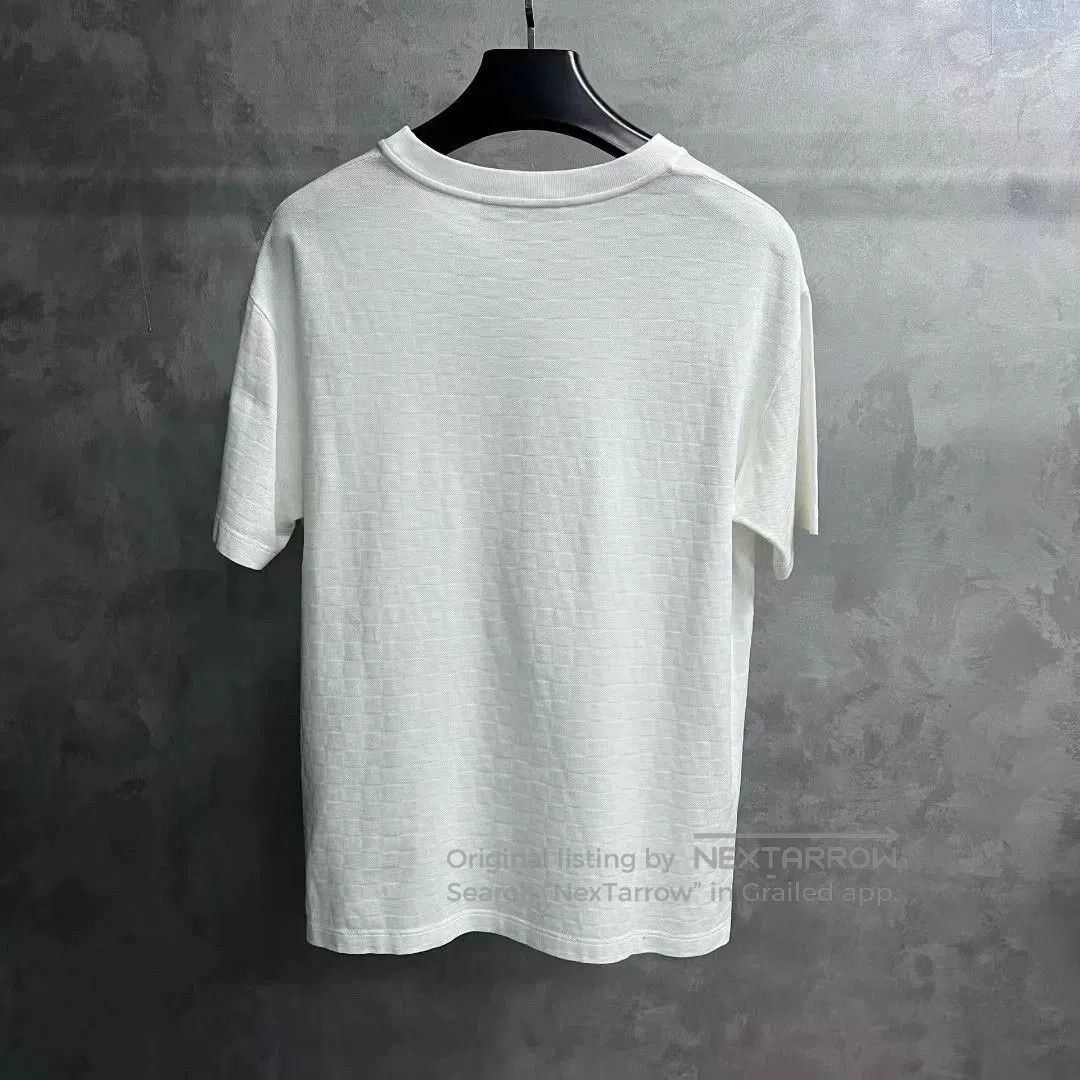 Louis Vuitton louis vuitton white embroidered short sleeve t-shirt. Size US L / EU 52-54 / 3 - 5 Thumbnail