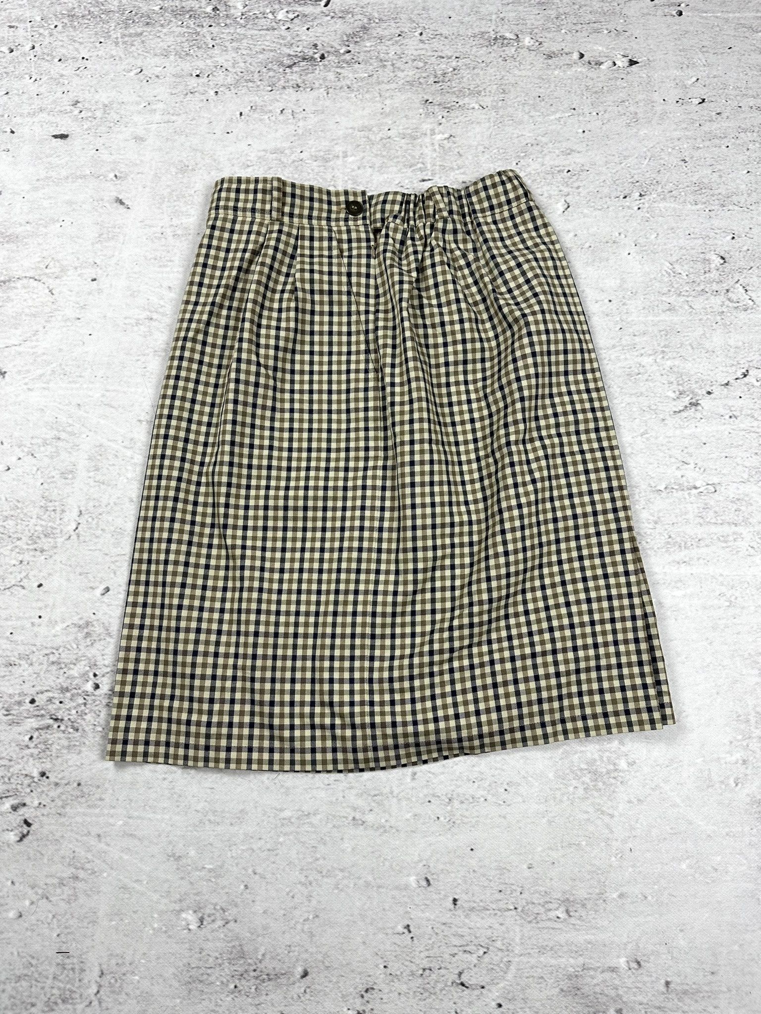 Aquascutum Aquascutum women mid skirt checked Size 28" / US 6 / IT 42 - 1 Thumbnail