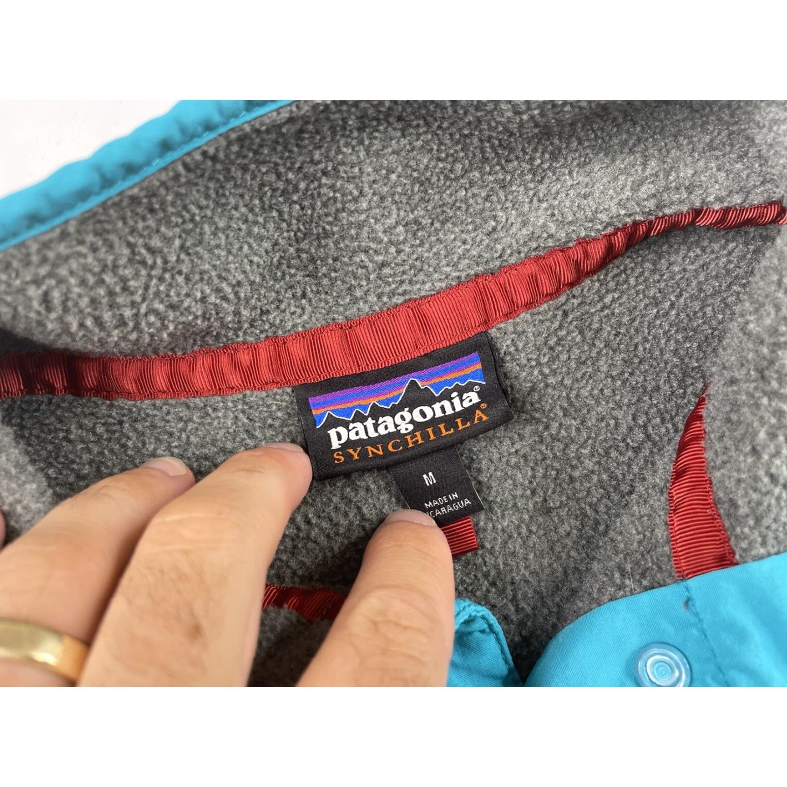 Patagonia Patagonia Lightweight Synchilla Snap-T Fleece Pullover Womens Medium Grey 25455 Size M / US 6-8 / IT 42-44 - 2 Thumbnail