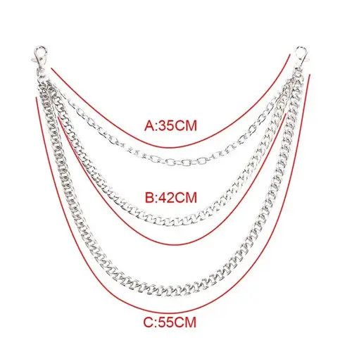 Jewelry Street Trouser Pants Chain Size ONE SIZE - 4 Thumbnail