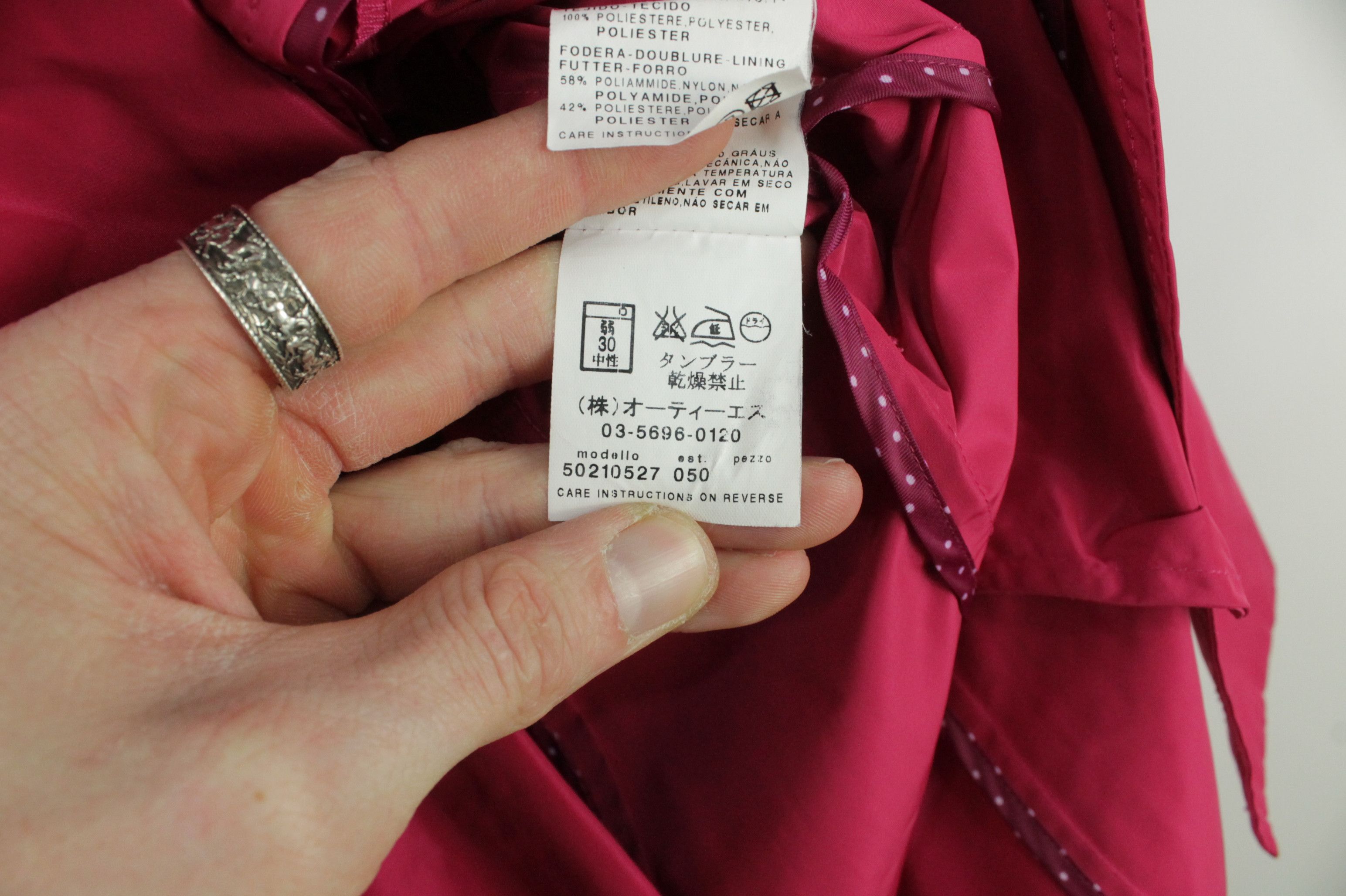 Weekend Max Mara Weekend Max Mara Double-Breasted Belted Pink Trench Coat Size S / US 4 / IT 40 - 11 Thumbnail