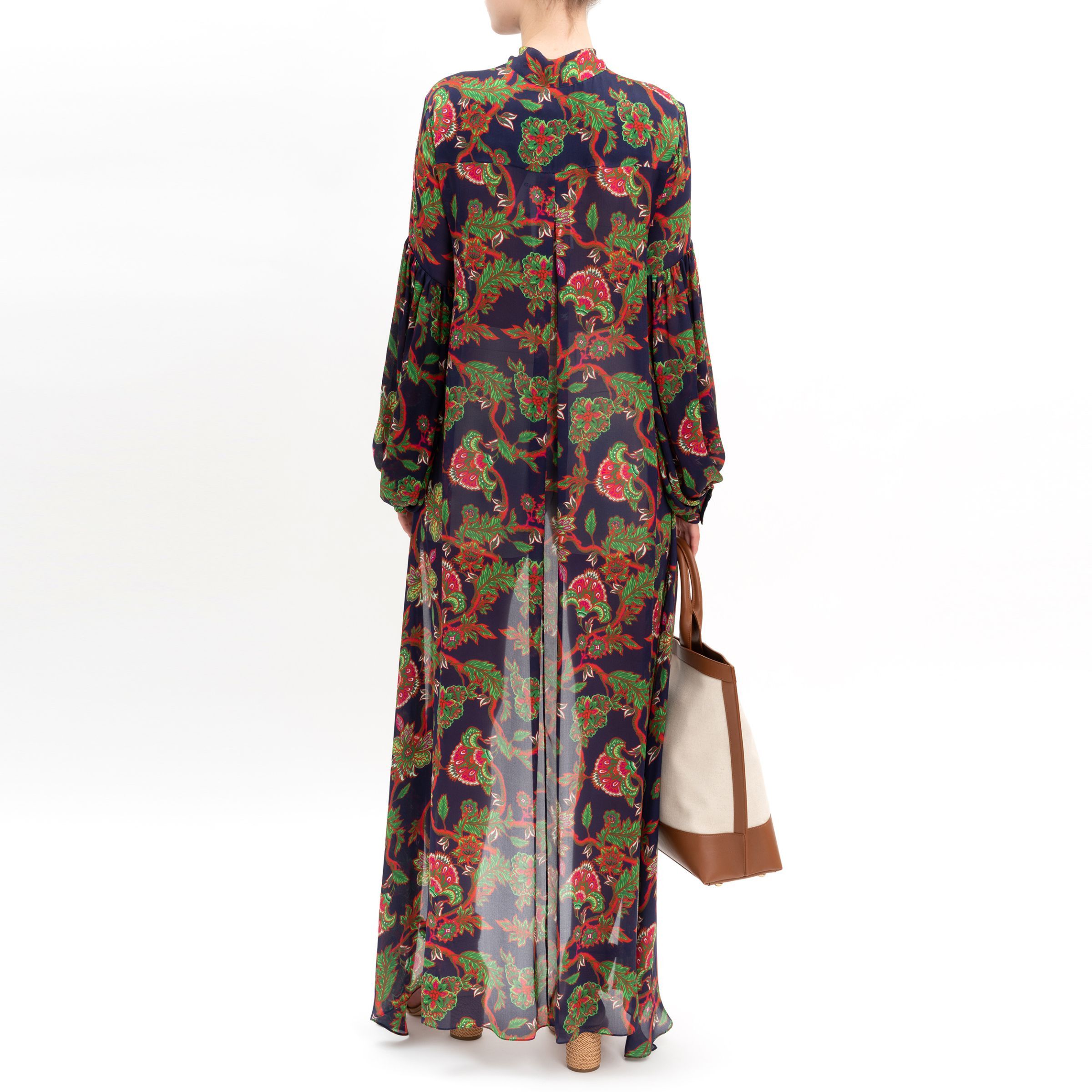 Givenchy o1y0925 Silk Blouse in Multicolor Size XS / US 0-2 / IT 36-38 - 4 Thumbnail