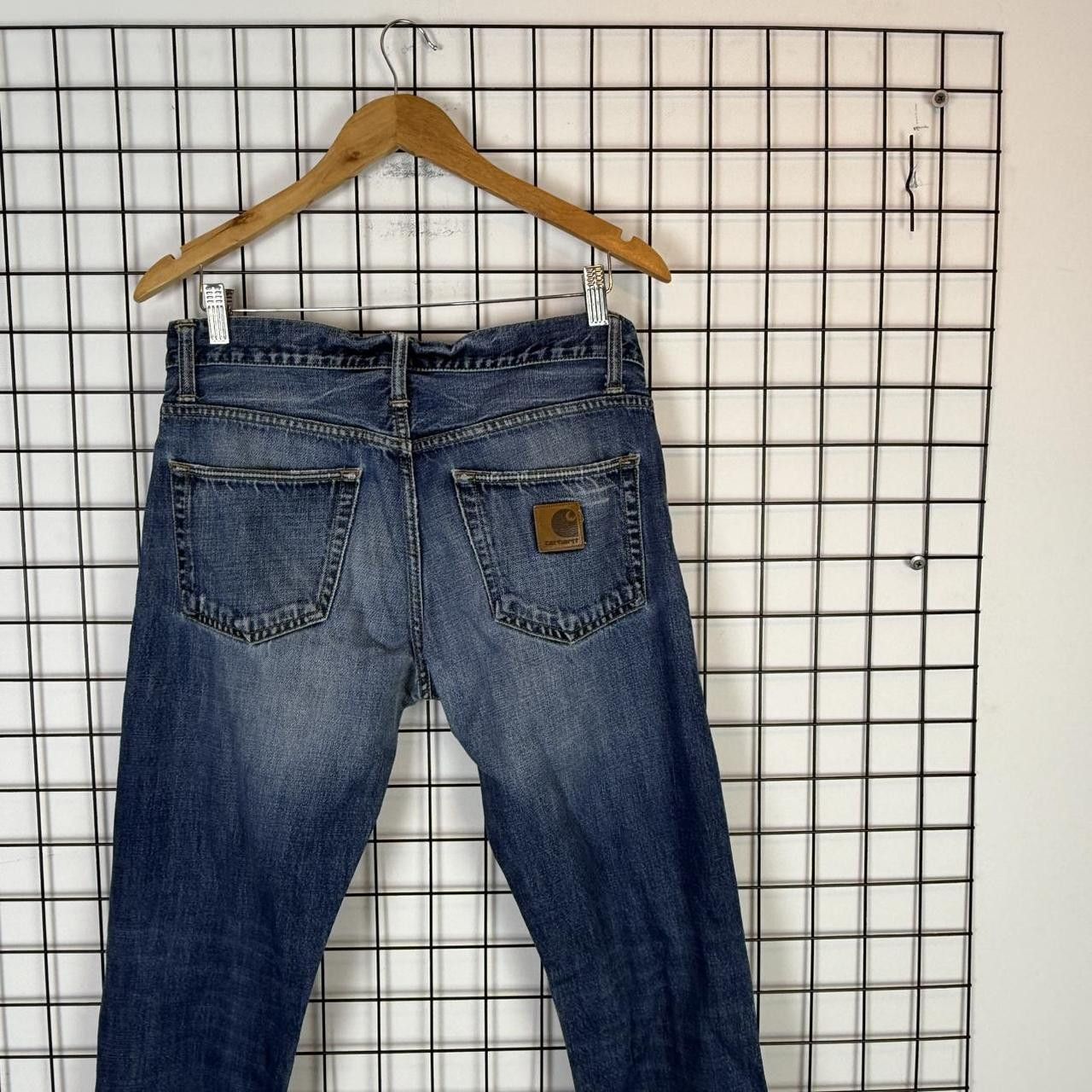 Carhartt Carhartt Blue Jeans Trousers Vintage Workwear Pants Size US 34 / EU 50 - 6 Thumbnail