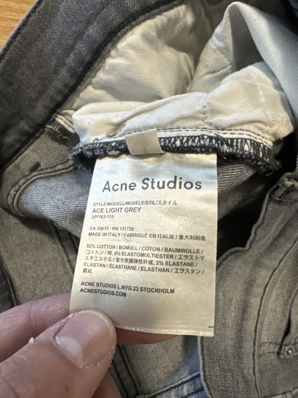 Acne Studios Acne Studios slim jeans Size US 33 - 5 Thumbnail