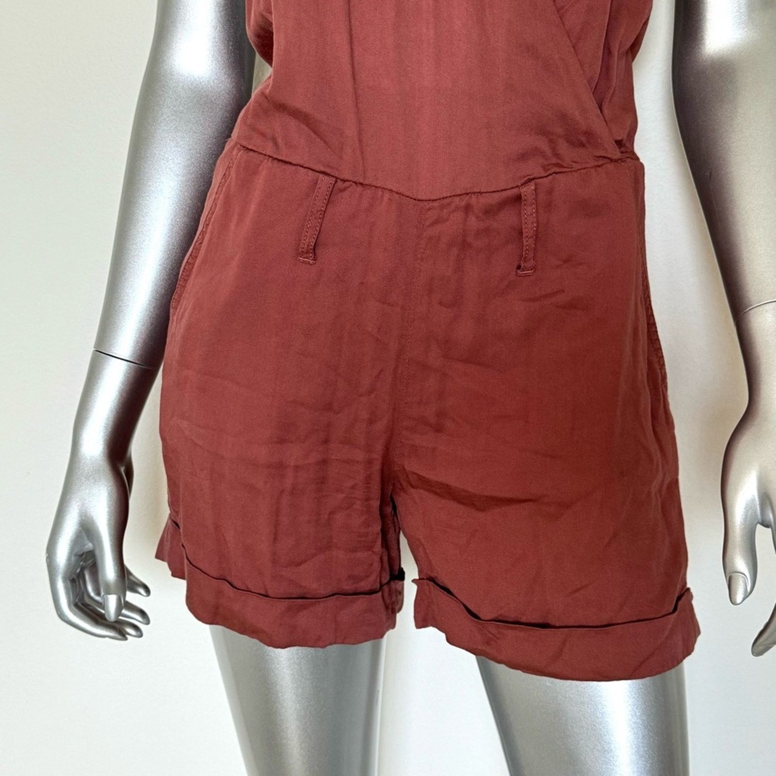 London Fog LONDON JEAN Romper, Size 0 Size 25" / US 0 / IT 36 - 3 Thumbnail