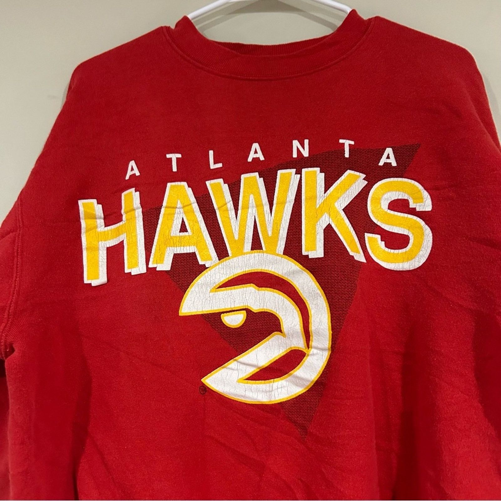 Hanes Vintage Atlanta Hawks Basketball Sweatshirt Size US M / EU 48-50 / 2 - 2 Thumbnail