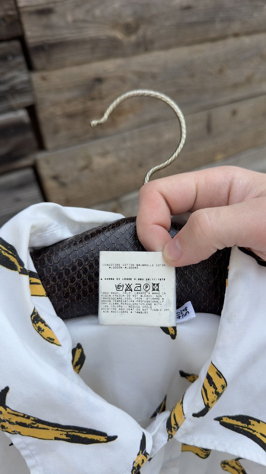 Other 90s J'S Extē Ittierre All-Over Banana Pop Art Print Shirt Size US L / EU 52-54 / 3 - 9 Thumbnail