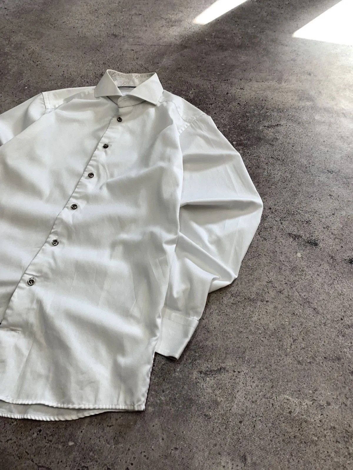 Eton × Vintage Vintage Shirt Eton white nova check OldMoney watanage faded Size US M / EU 48-50 / 2 - 8 Thumbnail