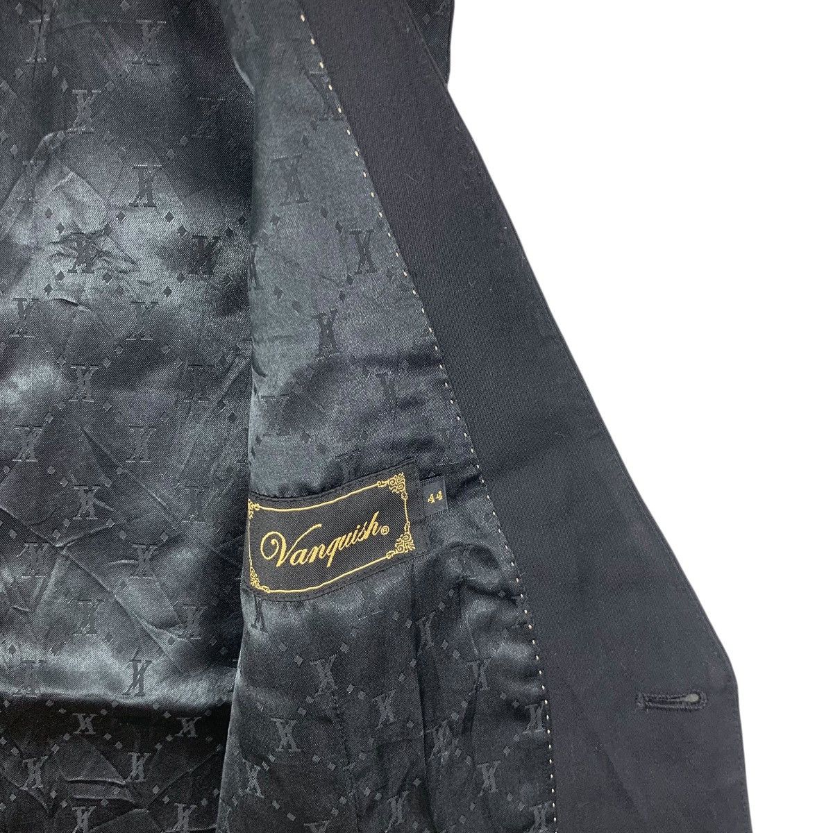 Vanquish Vintage VANQUISH HARAJUKU JAPAN Quilted Monogram Vest Jacket Size XXS / US 00 / IT 34 - 8 Thumbnail