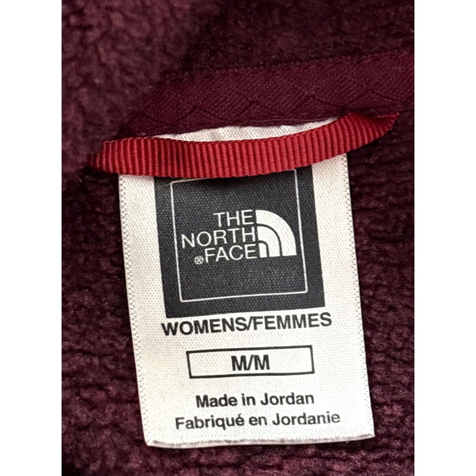 The North Face The North Face Sweater Women M Hooded Shawl Collar Fleece Pullover Red Maroon Size M / US 6-8 / IT 42-44 - 4 Thumbnail