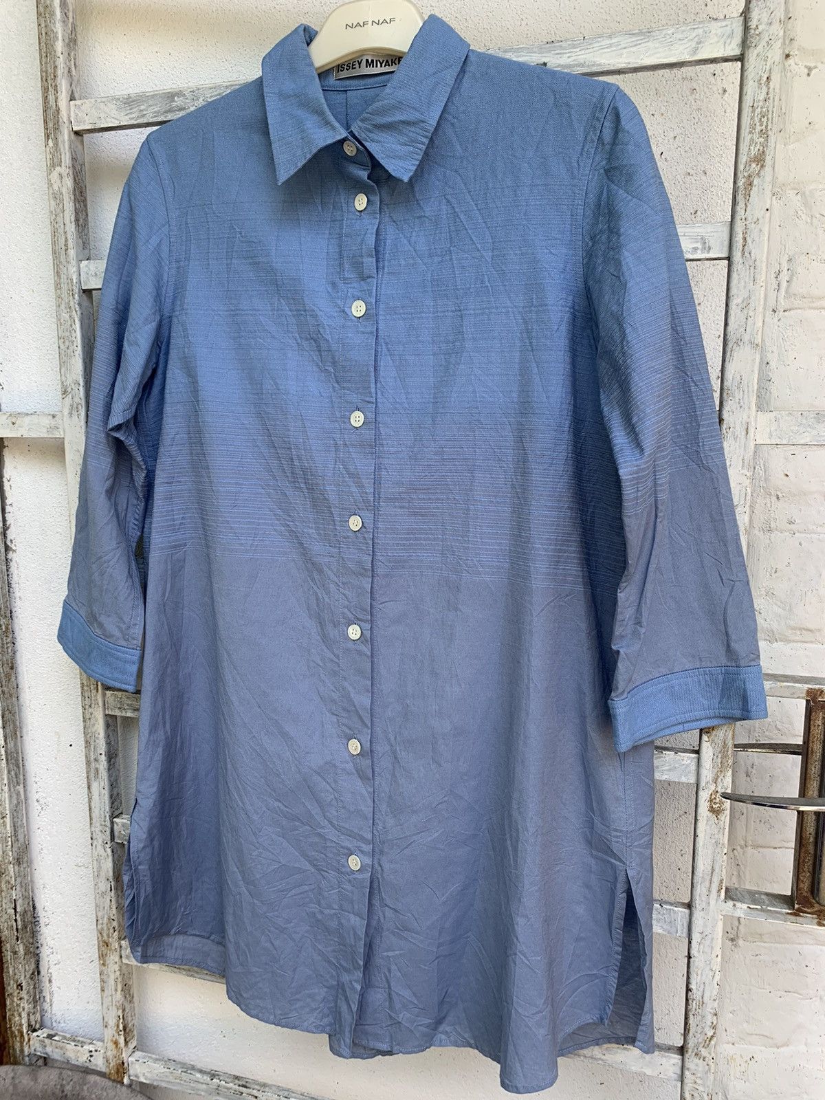 Designer × Issey Miyake × Japanese Brand Issey Miyake Button Up blouses Size XS / US 0-2 / IT 36-38 - 2 Thumbnail