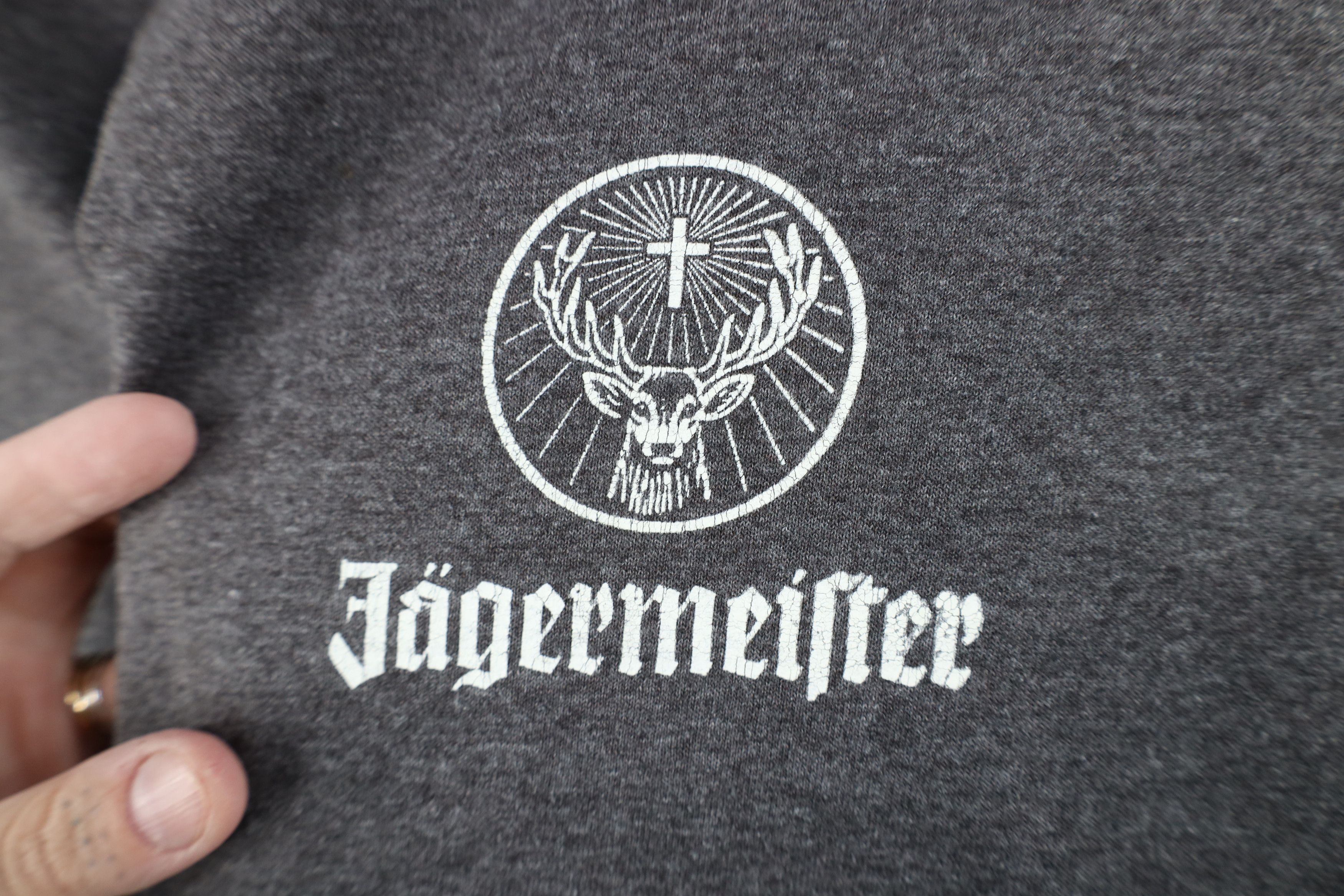 Vintage Vintage Jagermeister A Biker Pissed Spilled Shot T-Shirt Size US XL / EU 56 / 4 - 4 Thumbnail