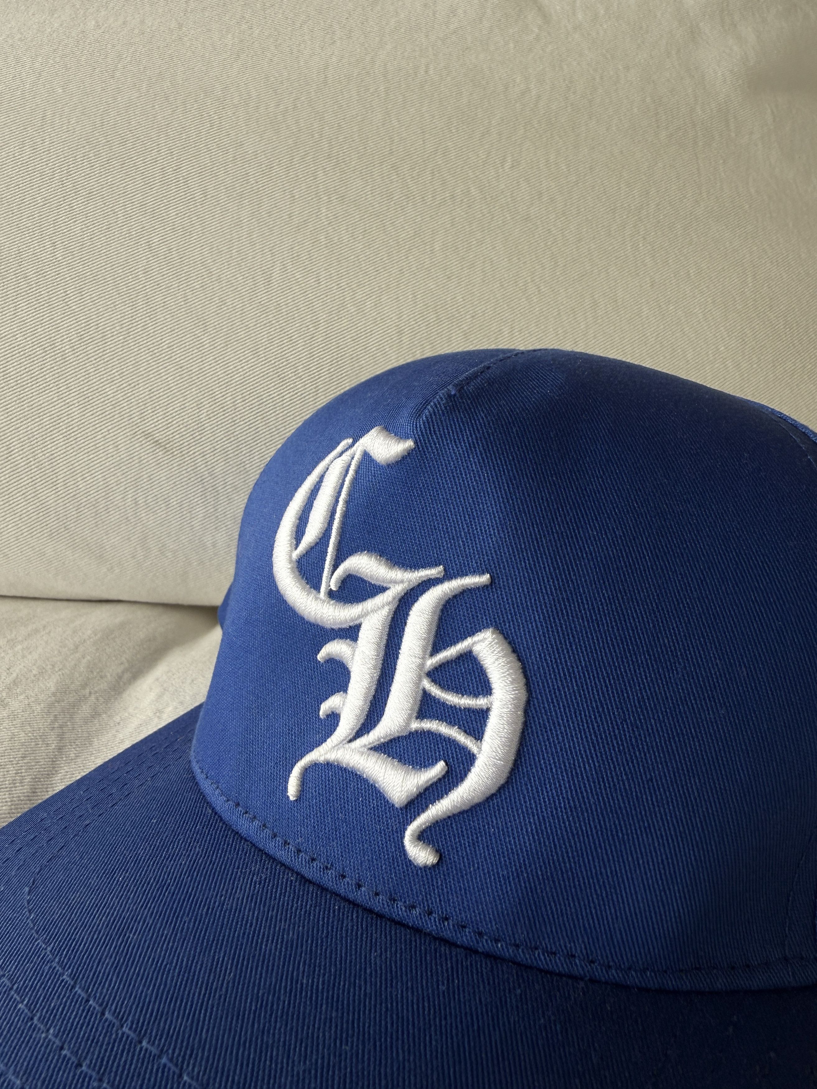 Chrome Hearts Chrome Hearts Blue CH Trucker Hat Size ONE SIZE - 7 Thumbnail