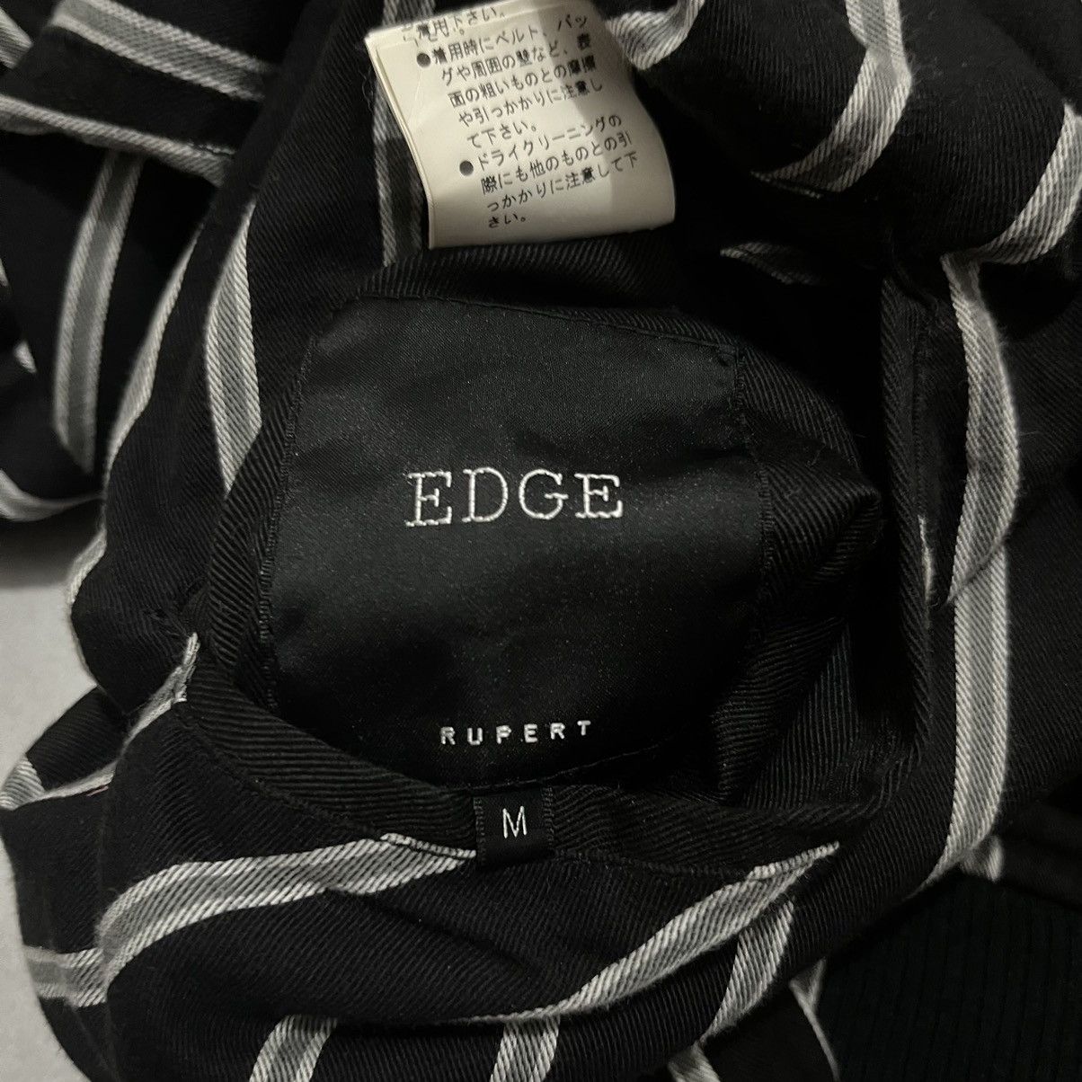 Japanese Brand Edge Rupret Skull Embroidered Reversible Jacket Size US M / EU 48-50 / 2 - 10 Thumbnail