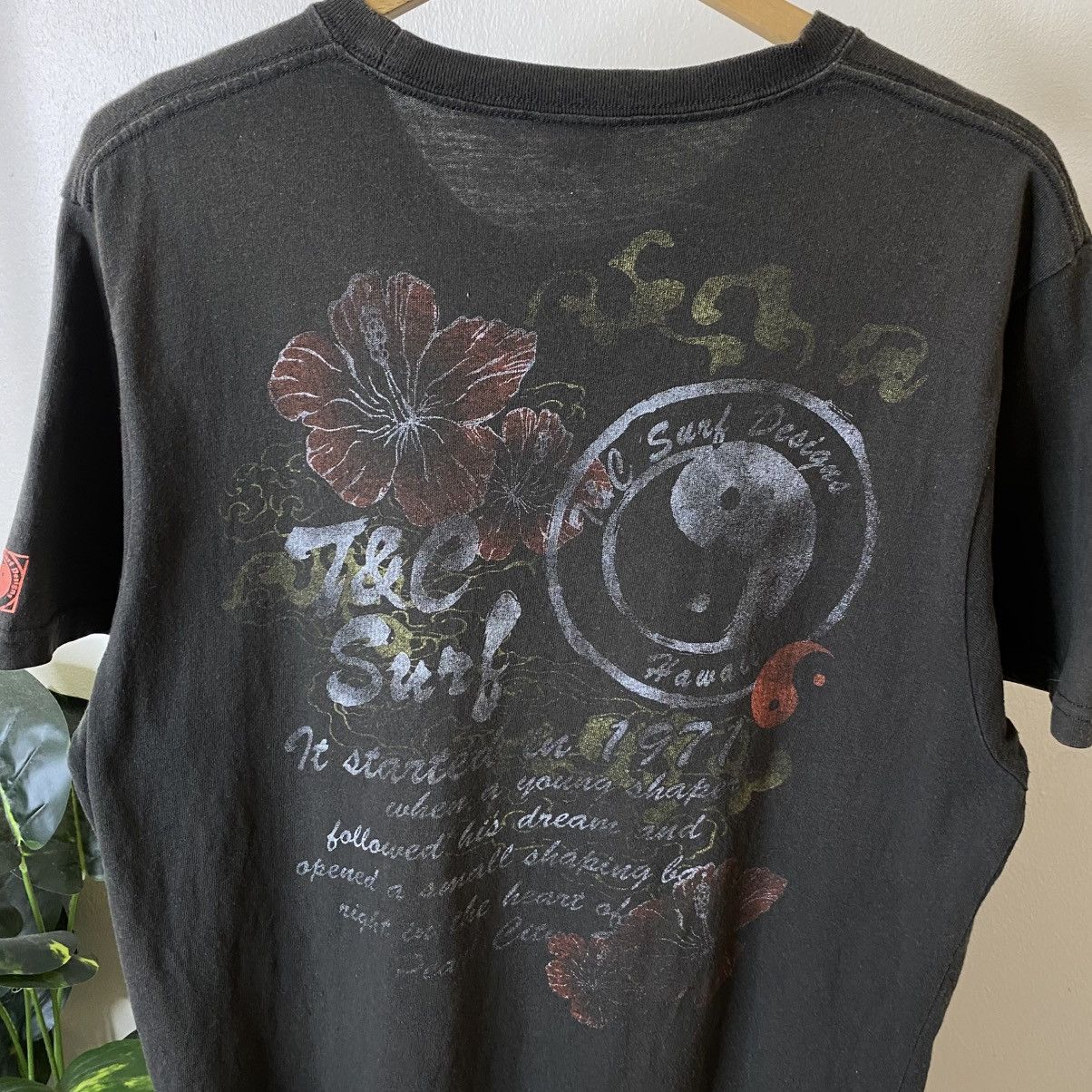 Vintage Y2K T&C Surf Tshirt Surfing Style Size US L / EU 52-54 / 3 - 2 Thumbnail