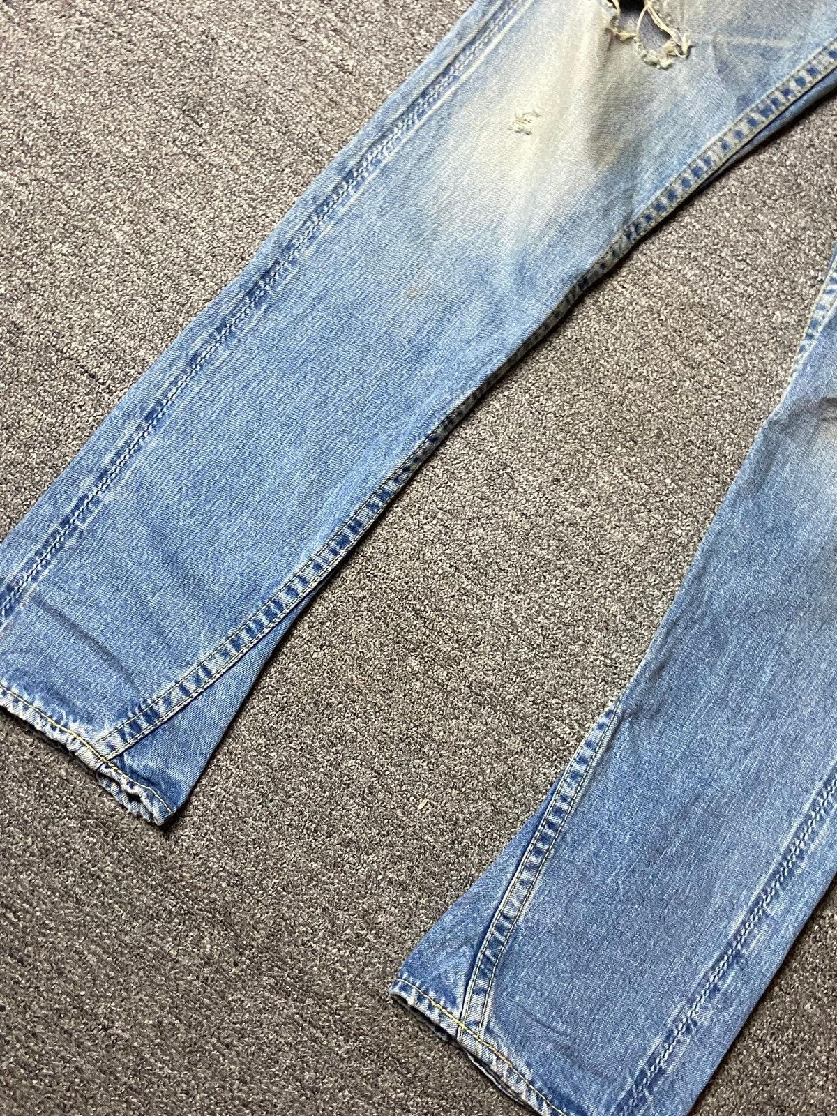 Japanese Brand × Vintage Vintage Rodeo Crowns Distressed Denim Ripped Jeans (122) Size US 32 / EU 48 - 8 Thumbnail