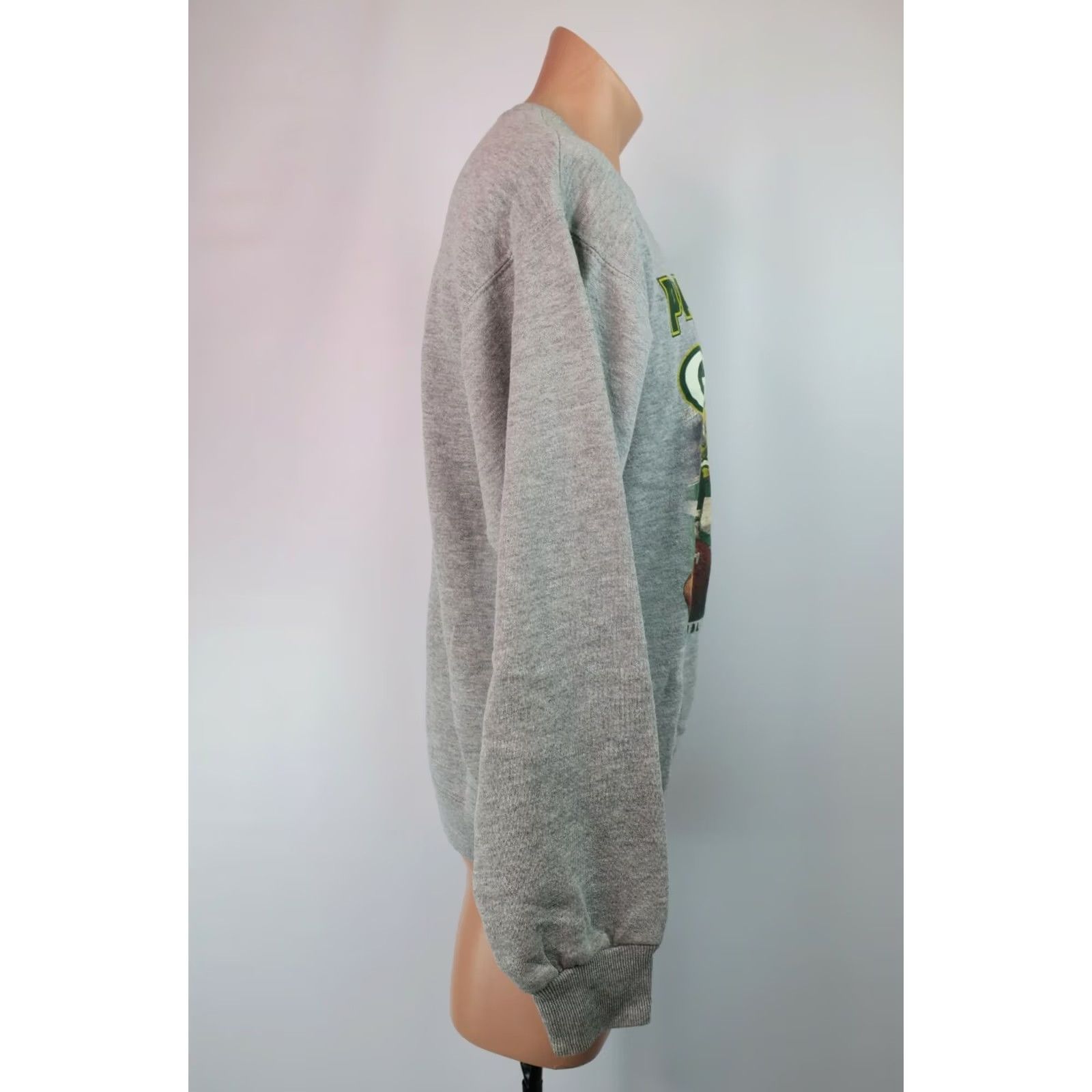 Lee VINTAGE Lee Sport Men’s Sweatshirt Gray Green Bay Packers XL NFL 90s 1997 Crew USA VTG 90s Sports Mens Size US XL / EU 56 / 4 - 4 Thumbnail