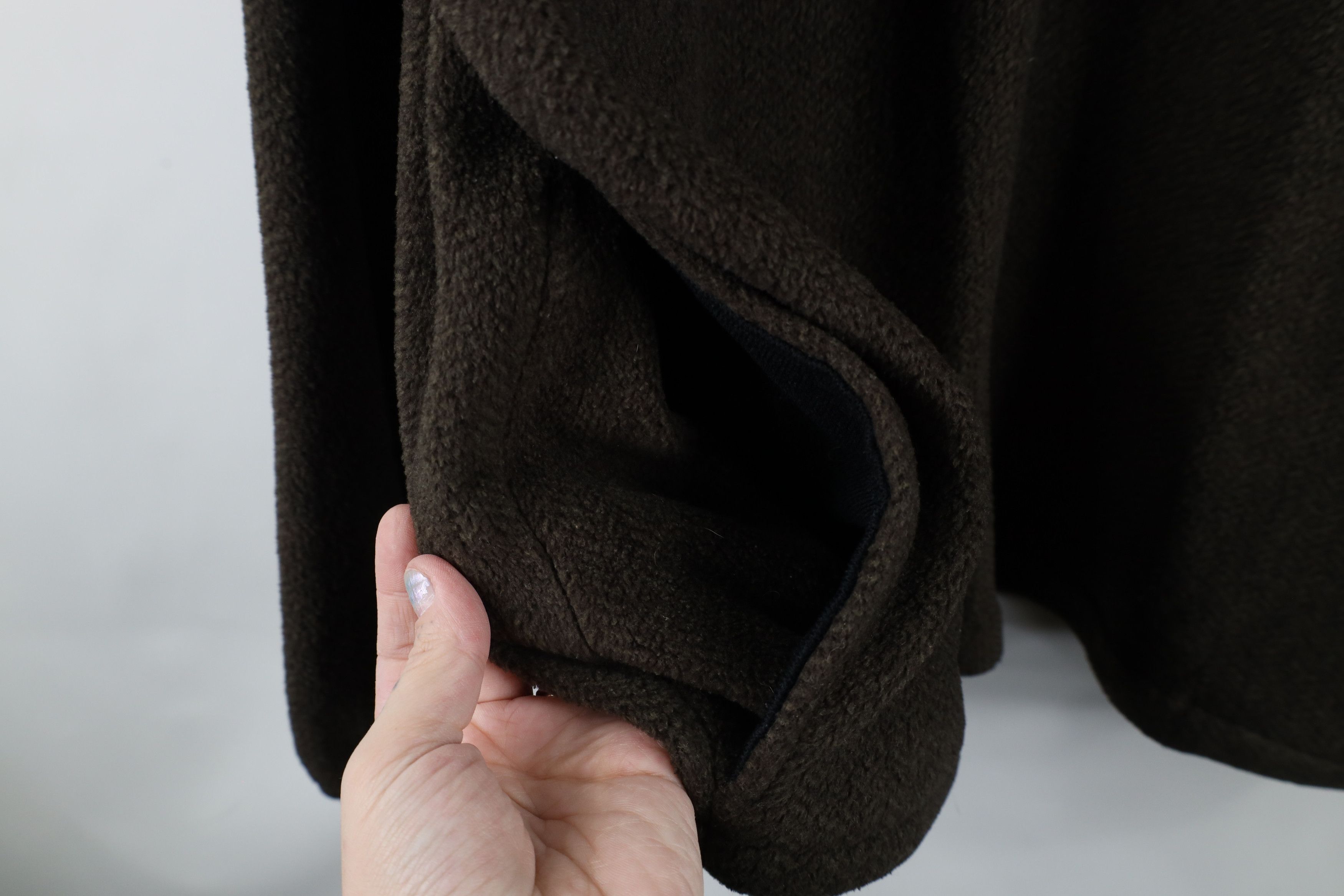 Vintage Vintage Fit Herringbone Fleece Half Zip Pullover Sweater Size US L / EU 52-54 / 3 - 5 Thumbnail