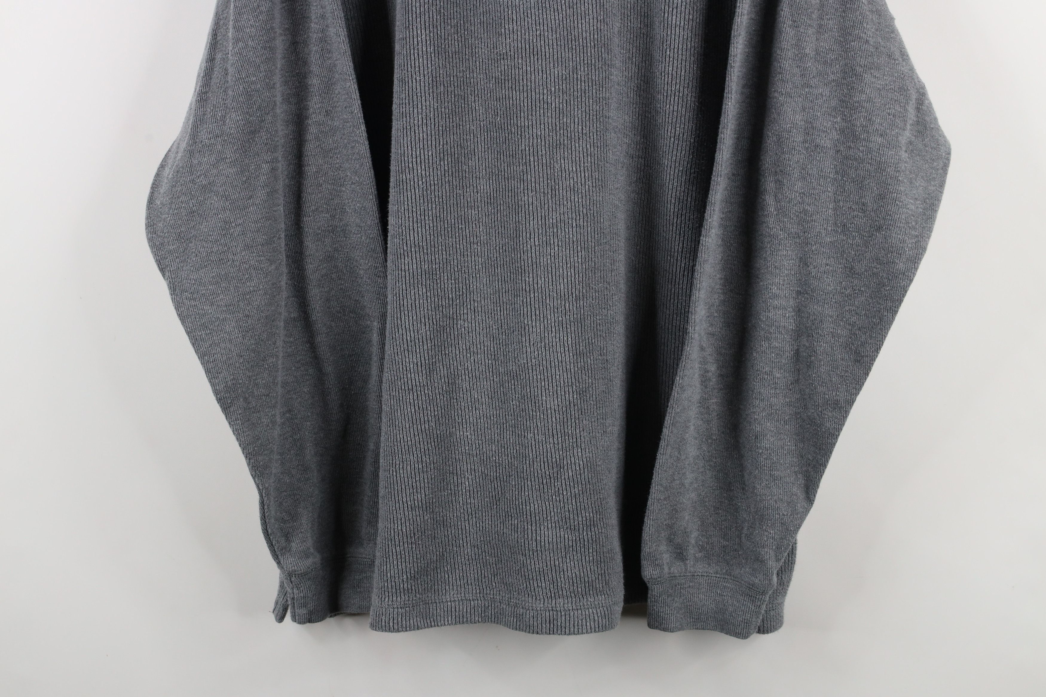 Eddie Bauer Vintage 90s Eddie Bauer Knit Long Sleeve Henley T-Shirt Size US XL / EU 56 / 4 - 3 Thumbnail