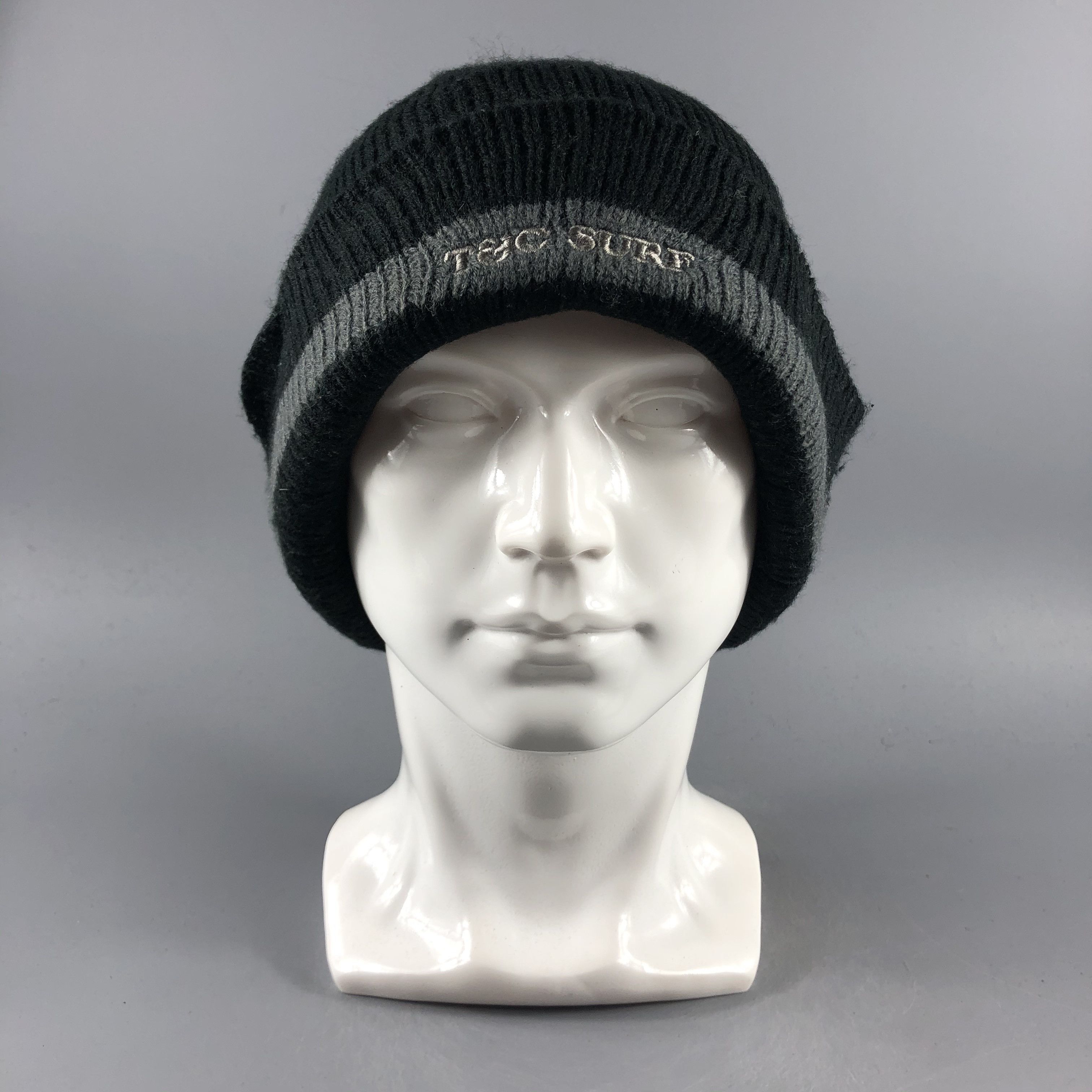 Vintage T&C Surf Basic Beanie Snow Hat Snow Cap -D170 Size ONE SIZE - 8 Thumbnail