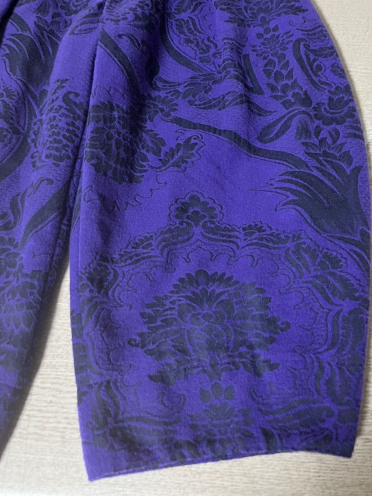 Vivienne Westwood 10 Vivienne Westwood gold label floral wide cropped pants Size 28" / US 6 / IT 42 - 2 Thumbnail