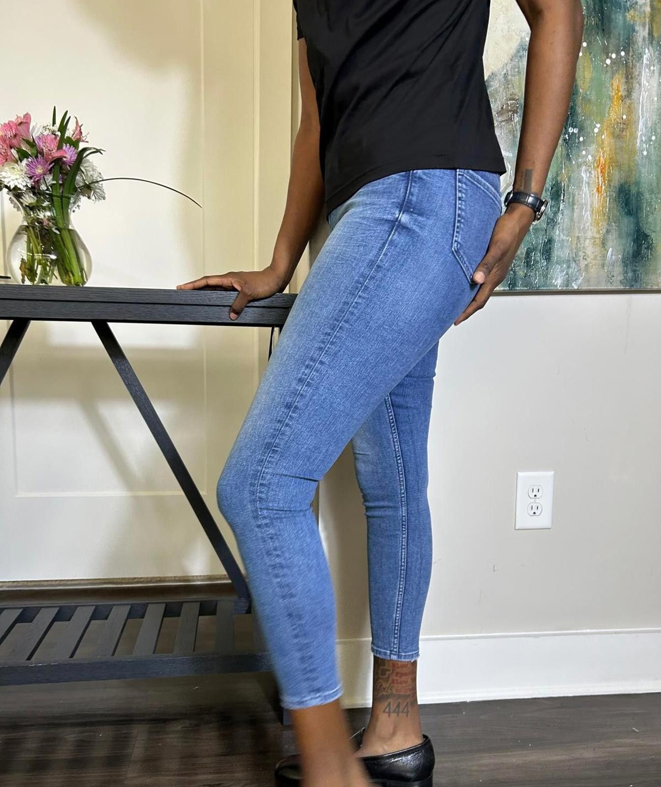 M.E. Sport “The IVY” Blue Jeans, M&S + Loving Kindness Everyday Size 30" / US 8 / IT 44 - 2 Thumbnail