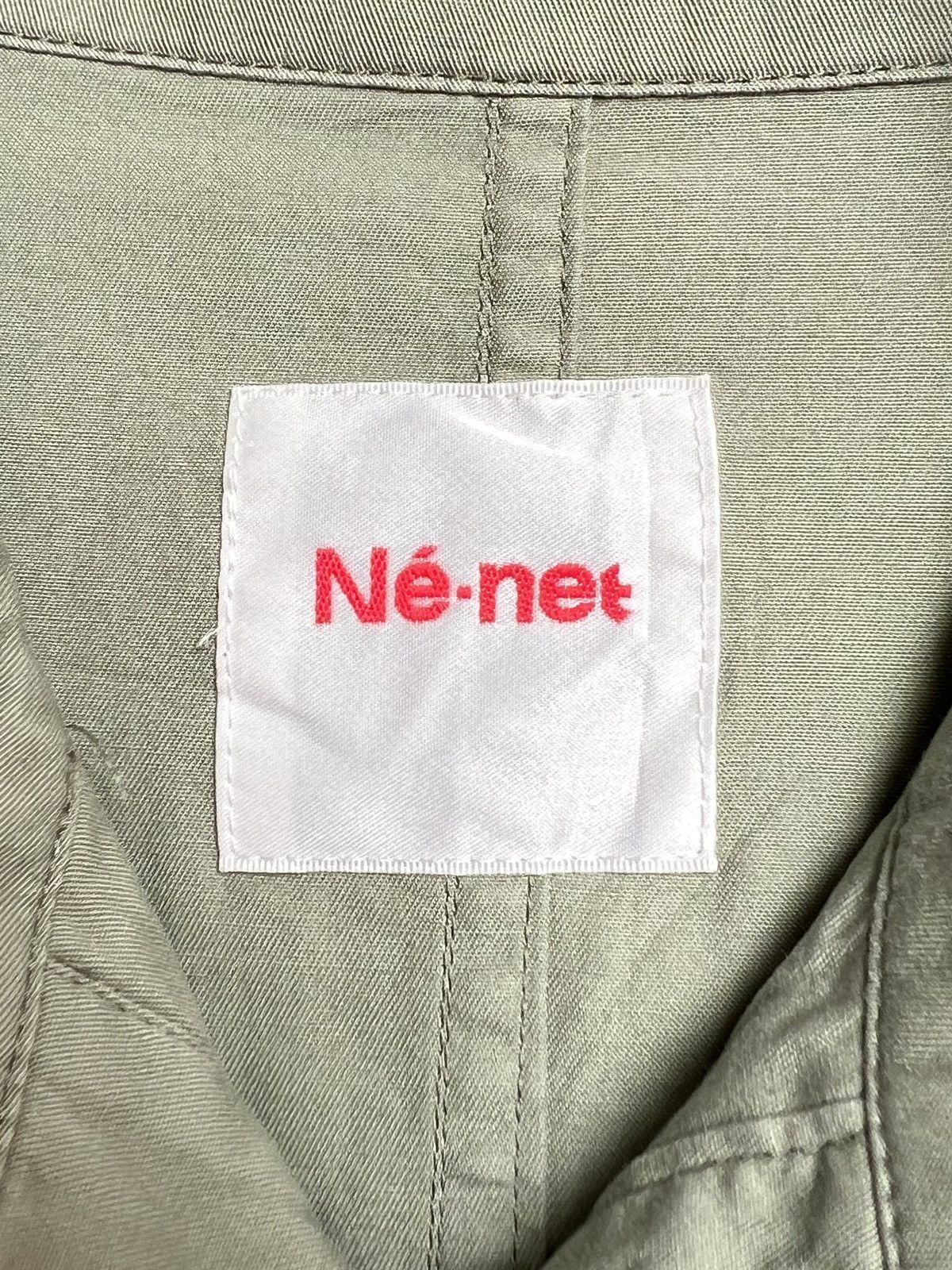 Ne-Net NE-NET Issey miyake Green Shirt Size US S / EU 44-46 / 1 - 6 Thumbnail