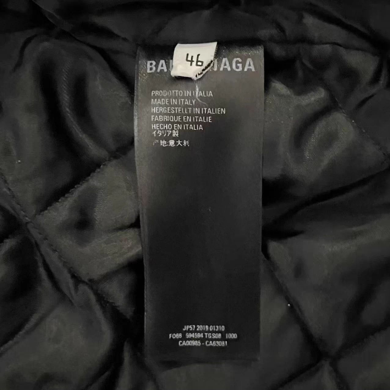 Balenciaga Balenciaga 19FW motorcycle leather jacket Size US S / EU 44-46 / 1 - 4 Thumbnail